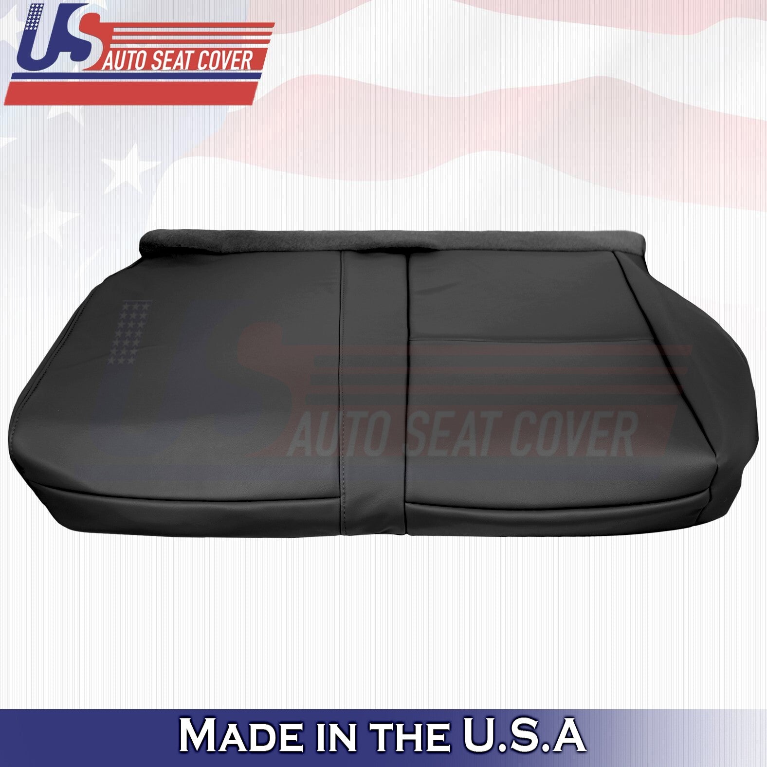 2007 2008 2009 2010 For Toyota Tundra Rear Driver Bottom Leather Seat Cover Gray