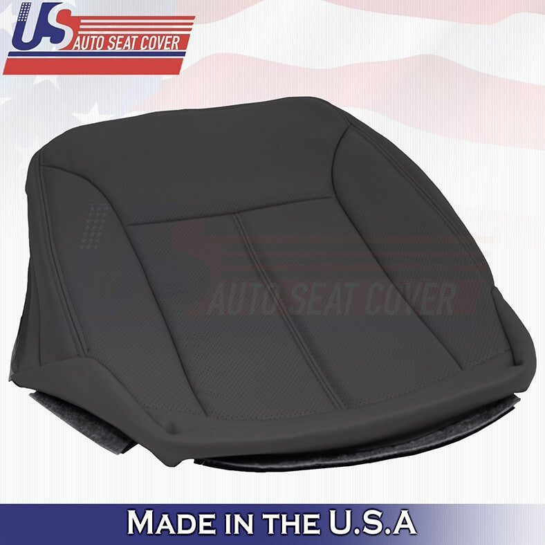 2007 to 2012 For Mercedes GL350 GL450 Driver+Passenger Bottom Leather Covers BLK