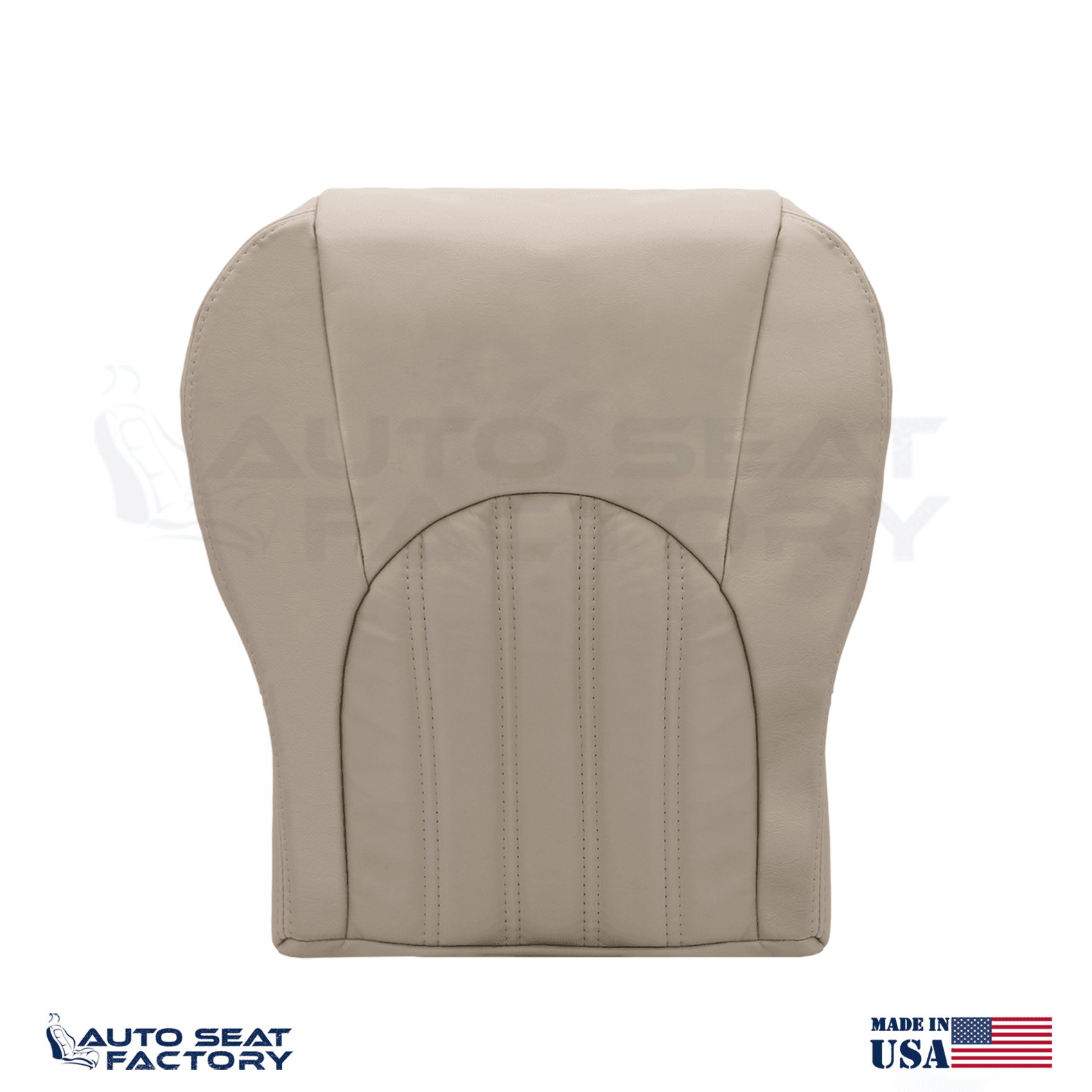 2001 - 2005 Fits Jaguar XK8 Driver Bottom AGD Oatmeal Leather Seat Cover