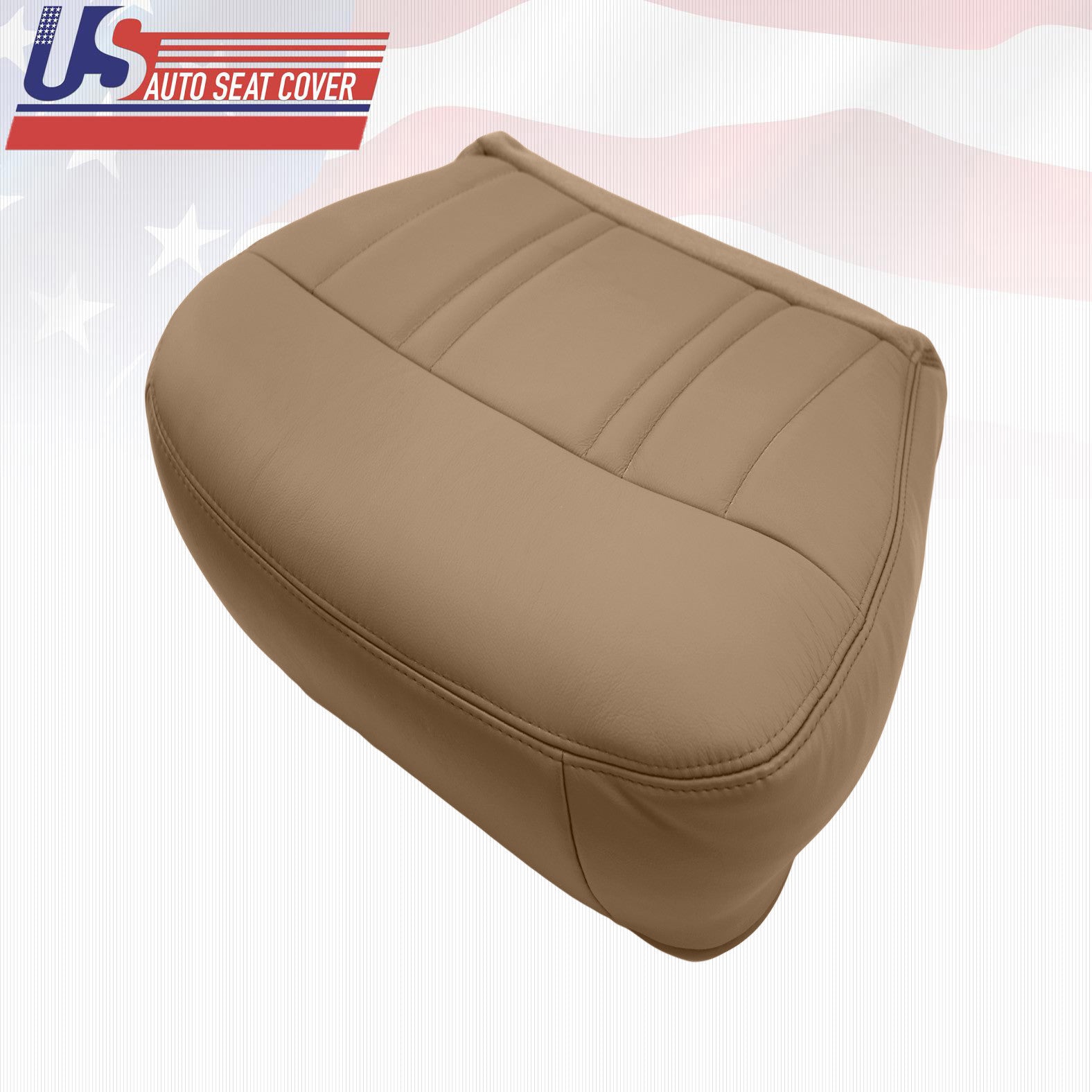 Ford F150 1997 1998 Lariat, Extended-Cab Leather Driver Bottom Prairie Tan Cover
