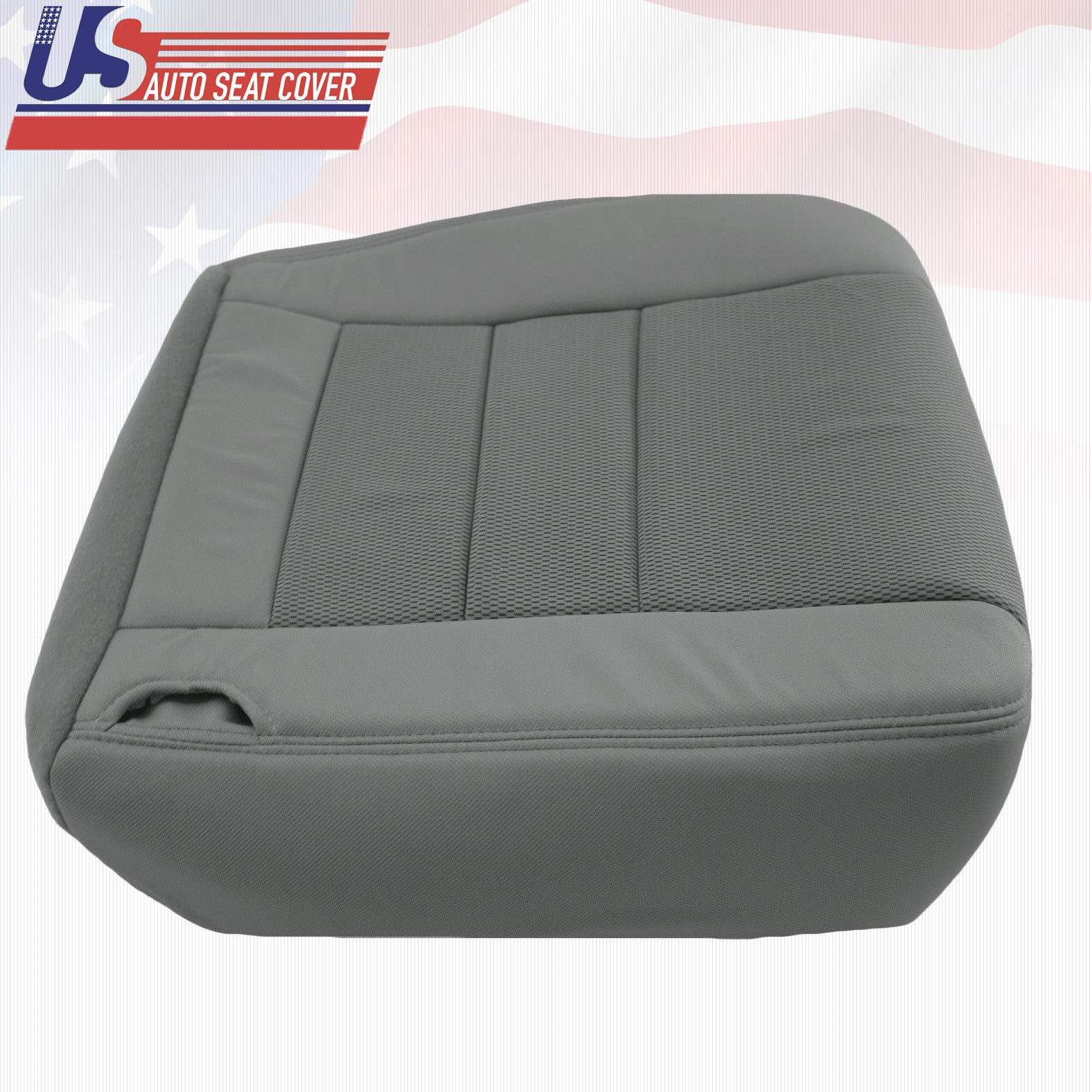 2003 to 2007 Fits Ford F-250 XLT Driver Side Bottom Cloth Cover 2tone Gray