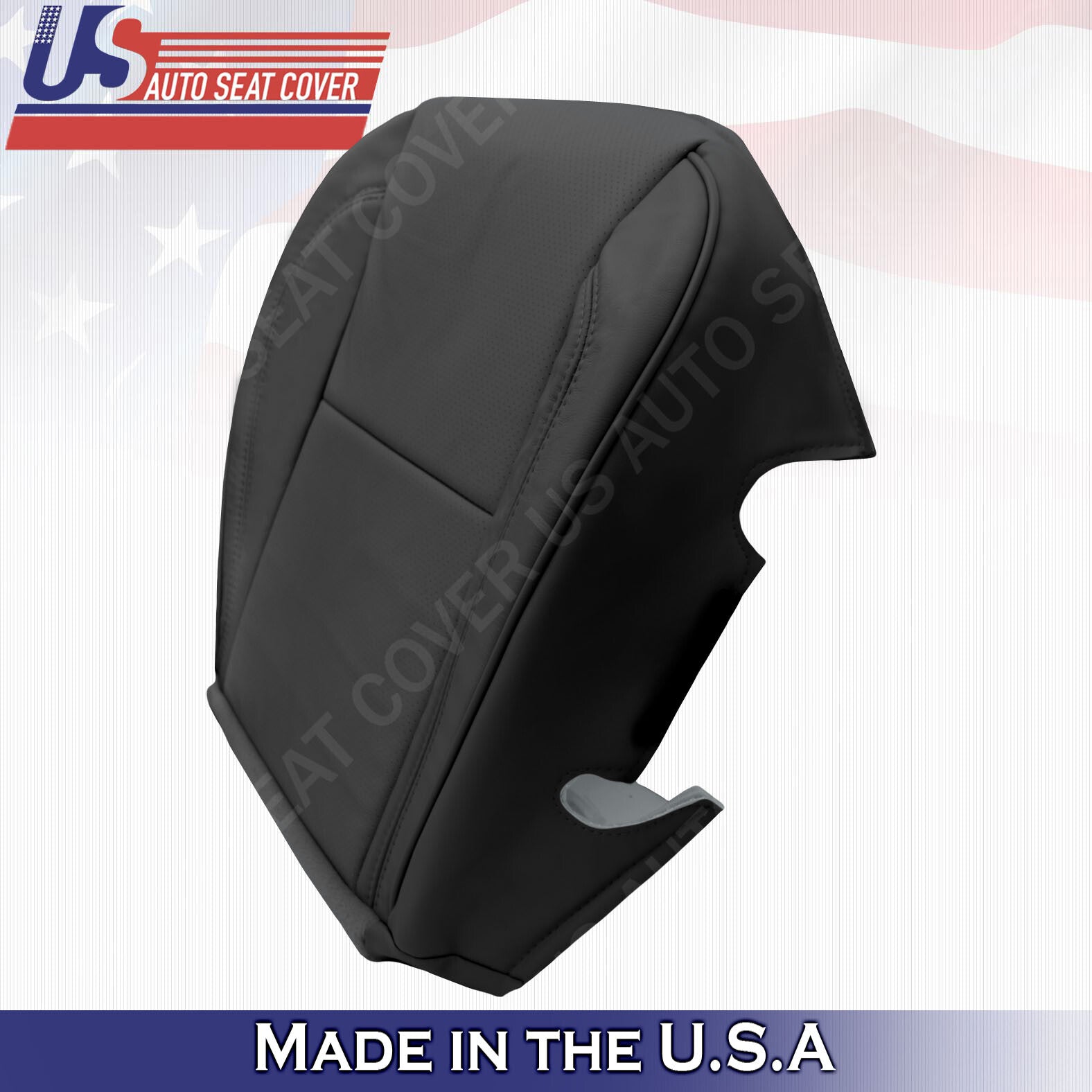 Fits 1998 - 2005 Lexus GS300 GS400 GS430 PASSENGER Perforated Leather Cover Blk