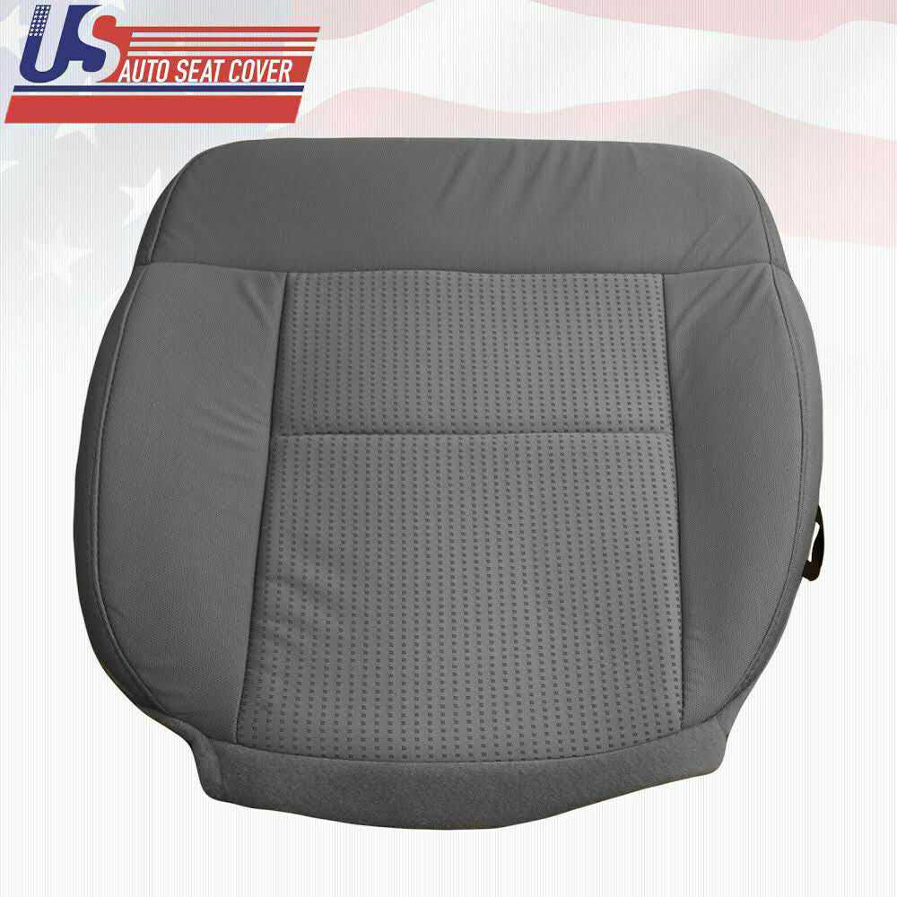 2005 2006 2007 2008 Ford F150 XLT Driver Bottom Cloth Seat Cover in FLINT GRAY E