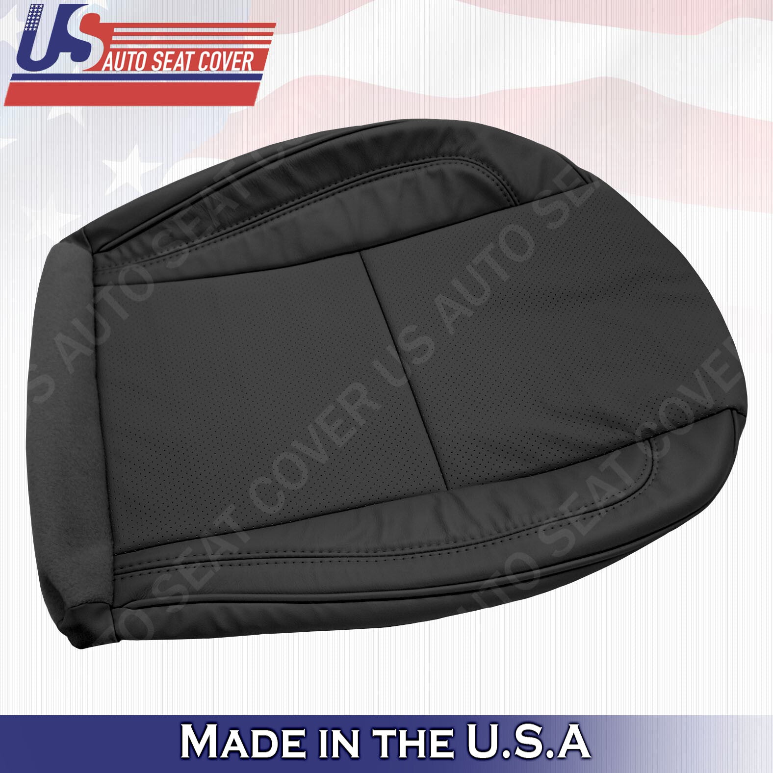 Fits For 1998-2005 Lexus GS300 GS400 GS430 Bottom Perforated Leather Cover Black