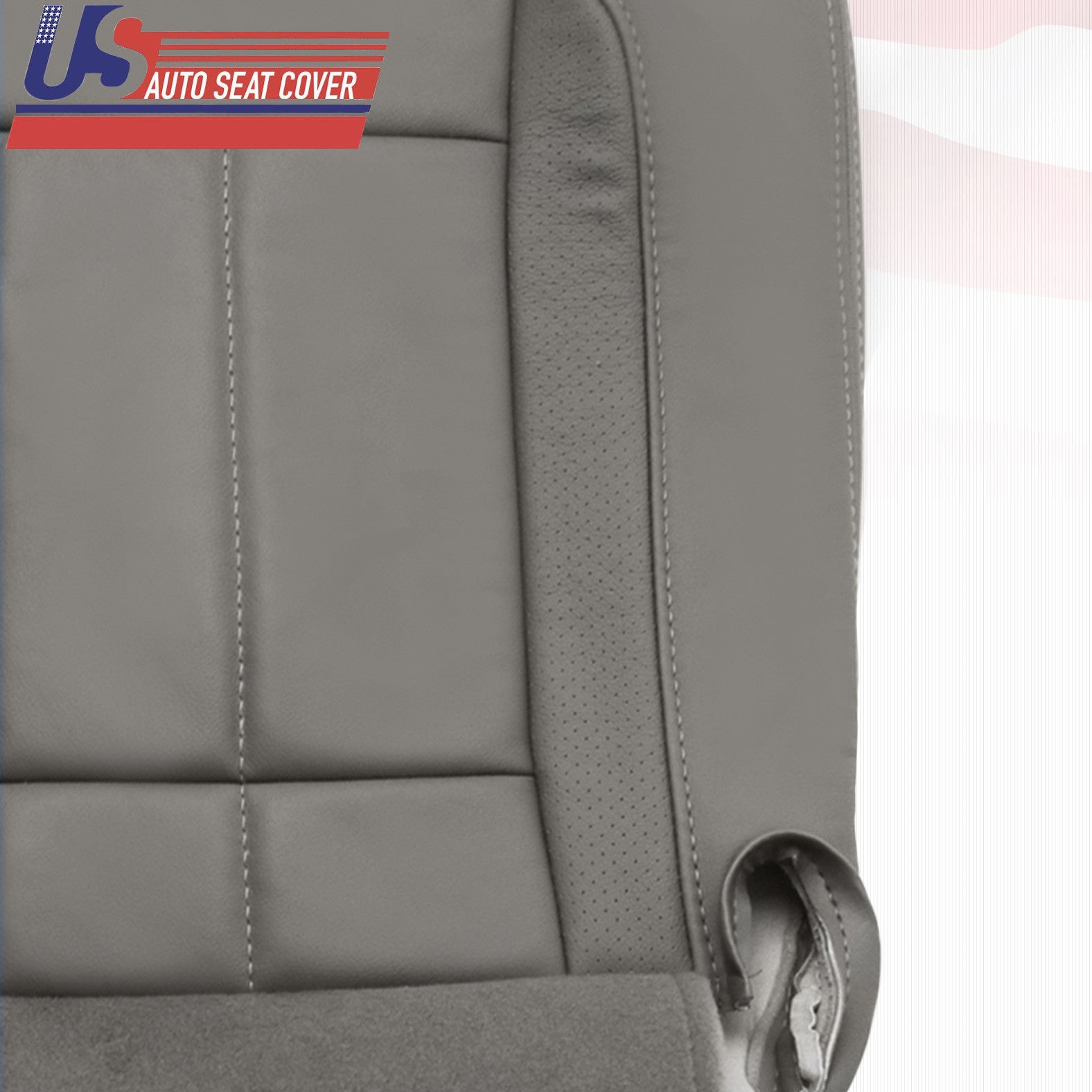 For 2008-09 For Dodge Ram 4500 Right-Passenger Bottom Leather Seat Cover Tan