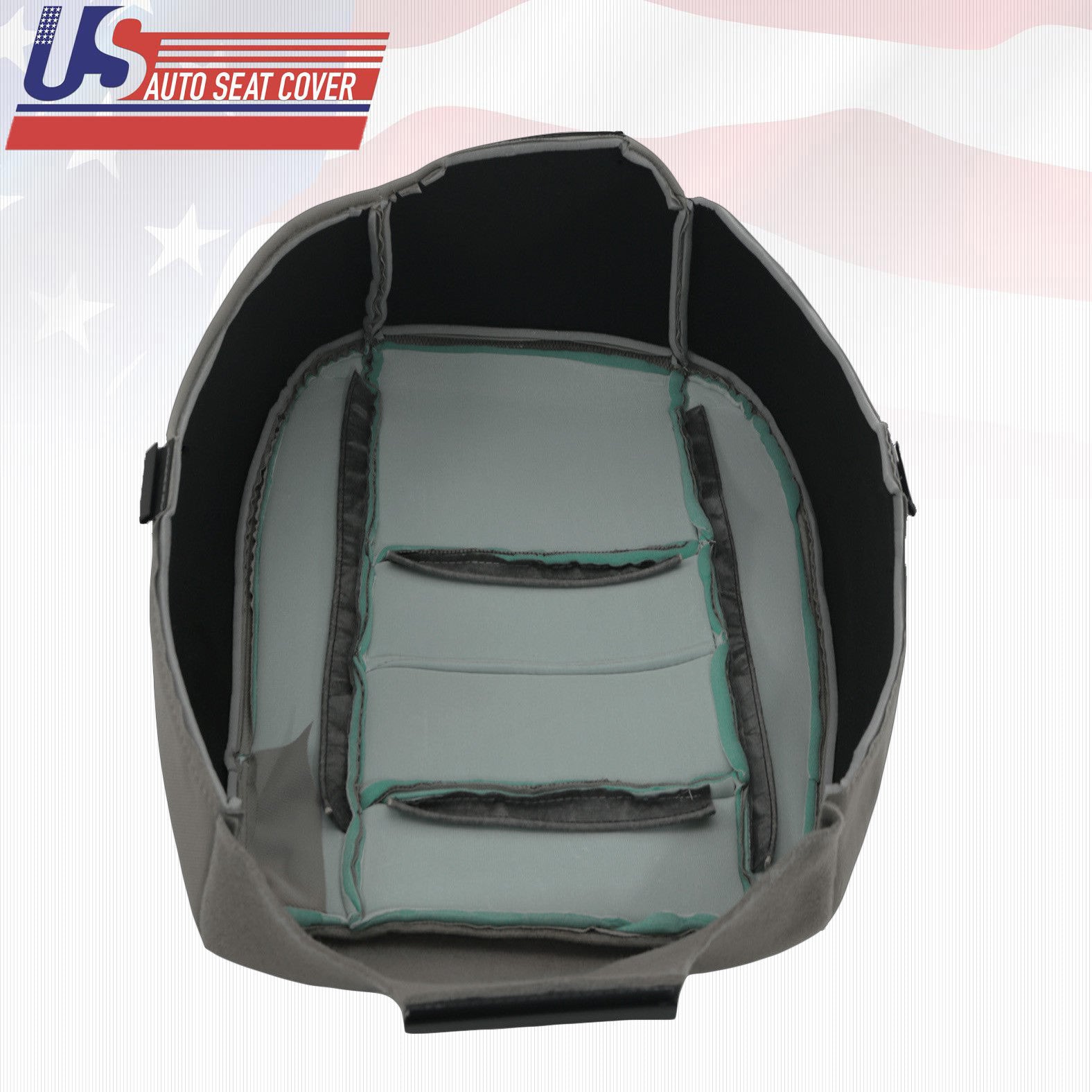 2003 to 2007 Fits Ford F-250 XLT Driver Side Bottom Cloth Cover 2tone Gray