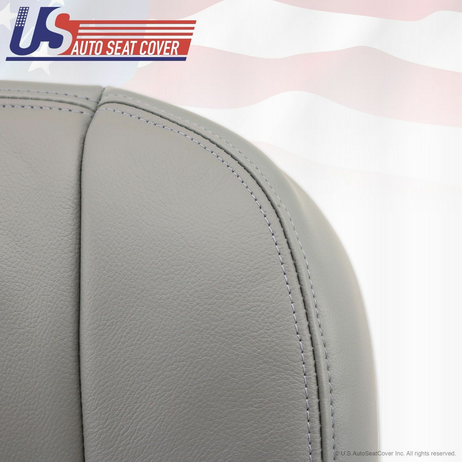 2002-2006 Ford F250 Lariat Leather Driver Bottom Seat Cover And Foam Cushion Set
