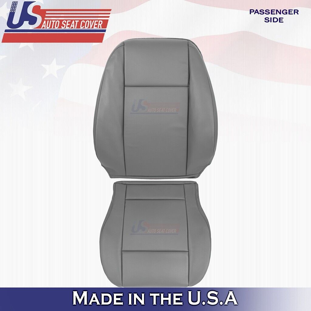 2015 to 2020 Fits Ford Transit 350 Van Front Set Tops & Bottoms Vinyl Cover Gray