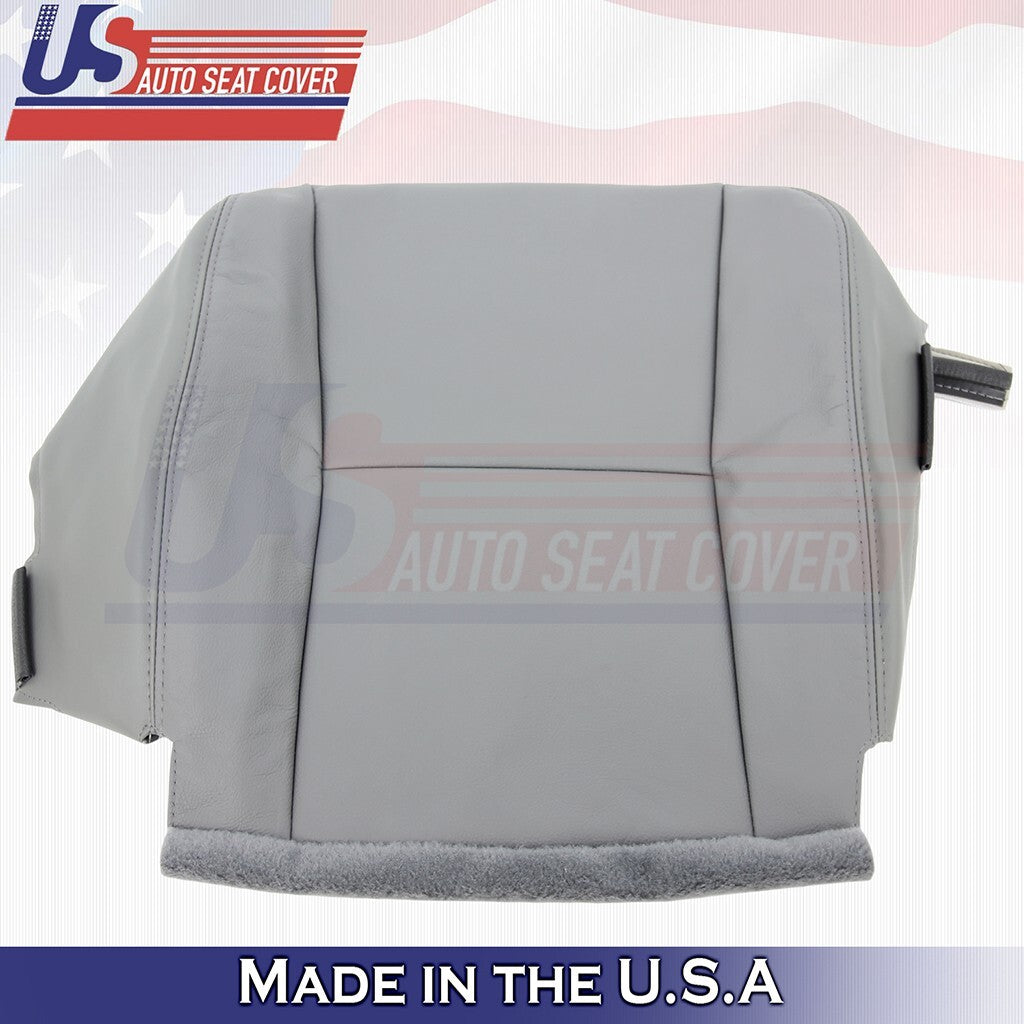 2002-2006 Fits Toyota Camry Passenger Bottom Leather Seat Cover Gray