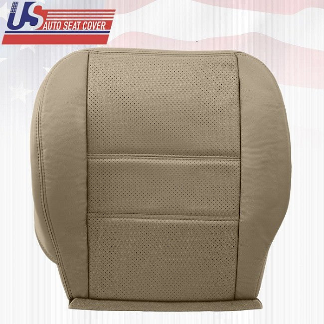 2001 2002 Driver Bottom Leather Perforated Seat Cover Fits Nissan Pathfinder TAN