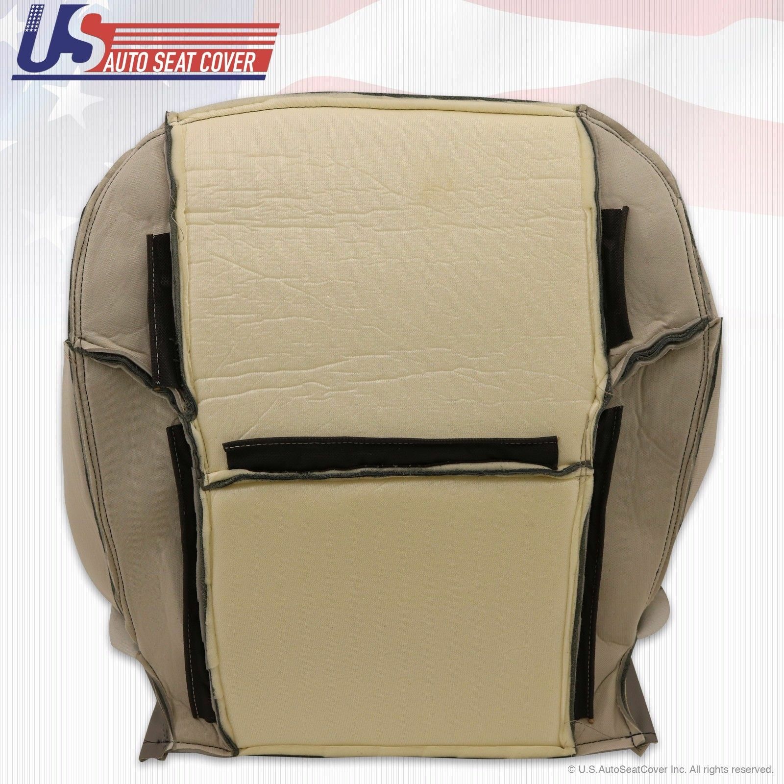Driver Bottom Synthetic Seat Cover Black 2003 to 2009 Fits Toyota 4Runner