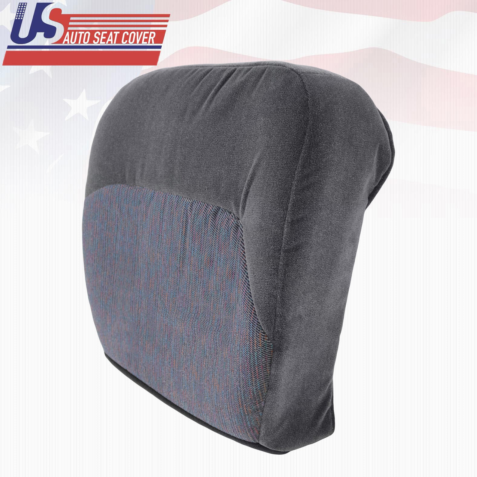 1994 1995 1996 1997 Ford F150 F250 F350 Driver Passenger Bottom Gray Seat Cover