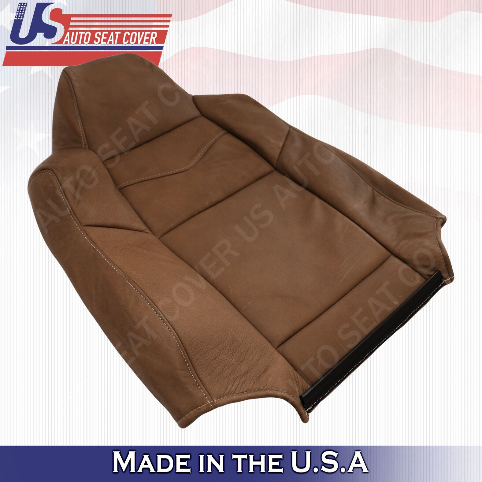 Front Leather Seat Cover 2003 2004 2005 2006 2007 Ford F250 F350 450 KING RANCH