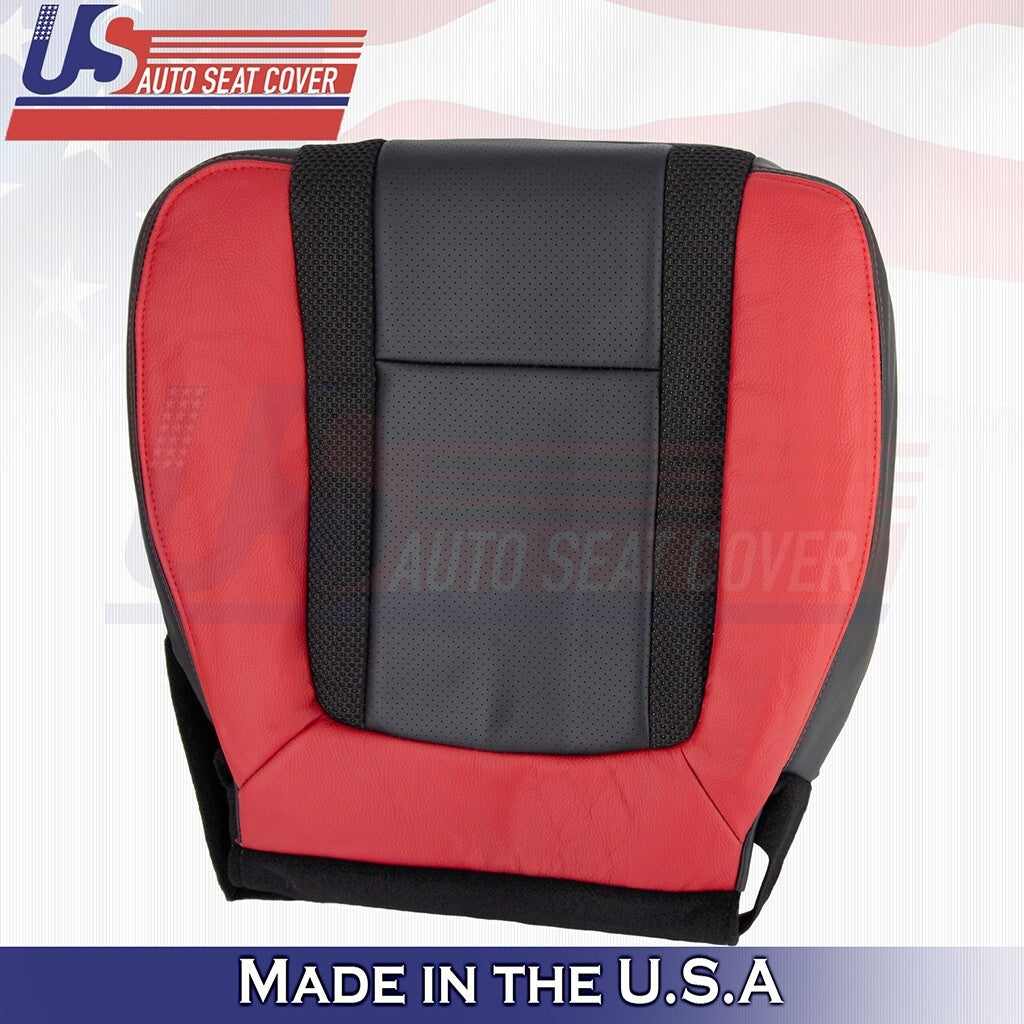 Passenger Tops & Bottoms Cover Black/Red For 2010 to 2014 Ford F150 Raptor