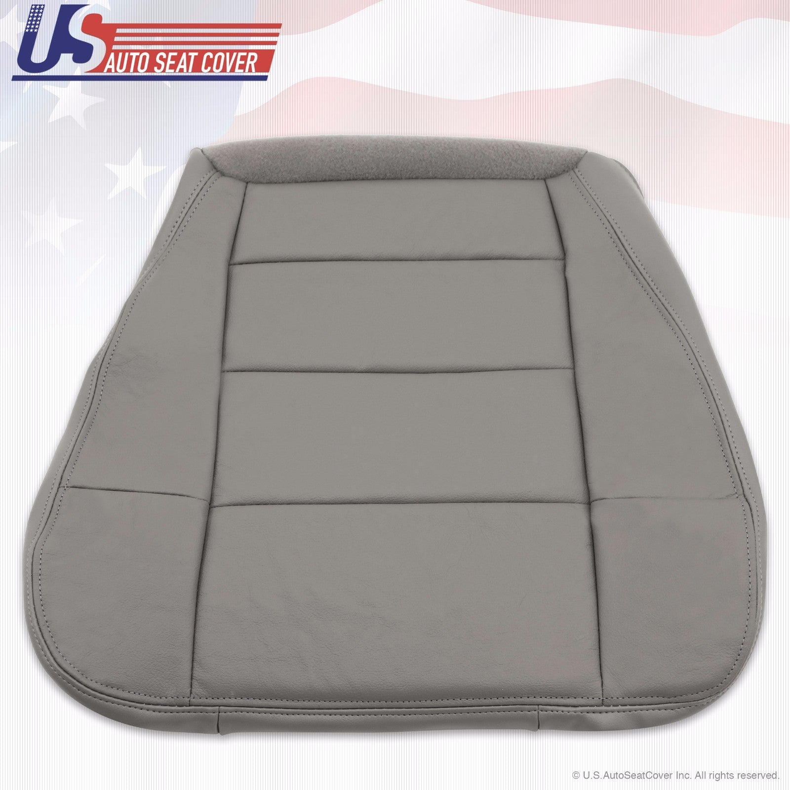 2003 Ford F-150 Lariat Extended-Cab Driver/Passenger Bottom Leather Cover GRAY