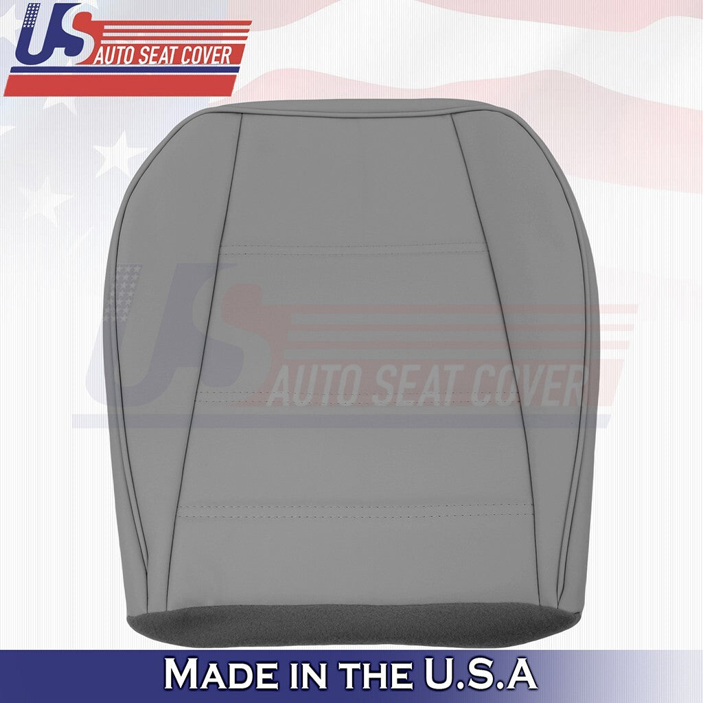 1999-2004 FOR Ford MUSTANG V6 Driver & Passenger Bottoms&Tops Leather Cover Gray