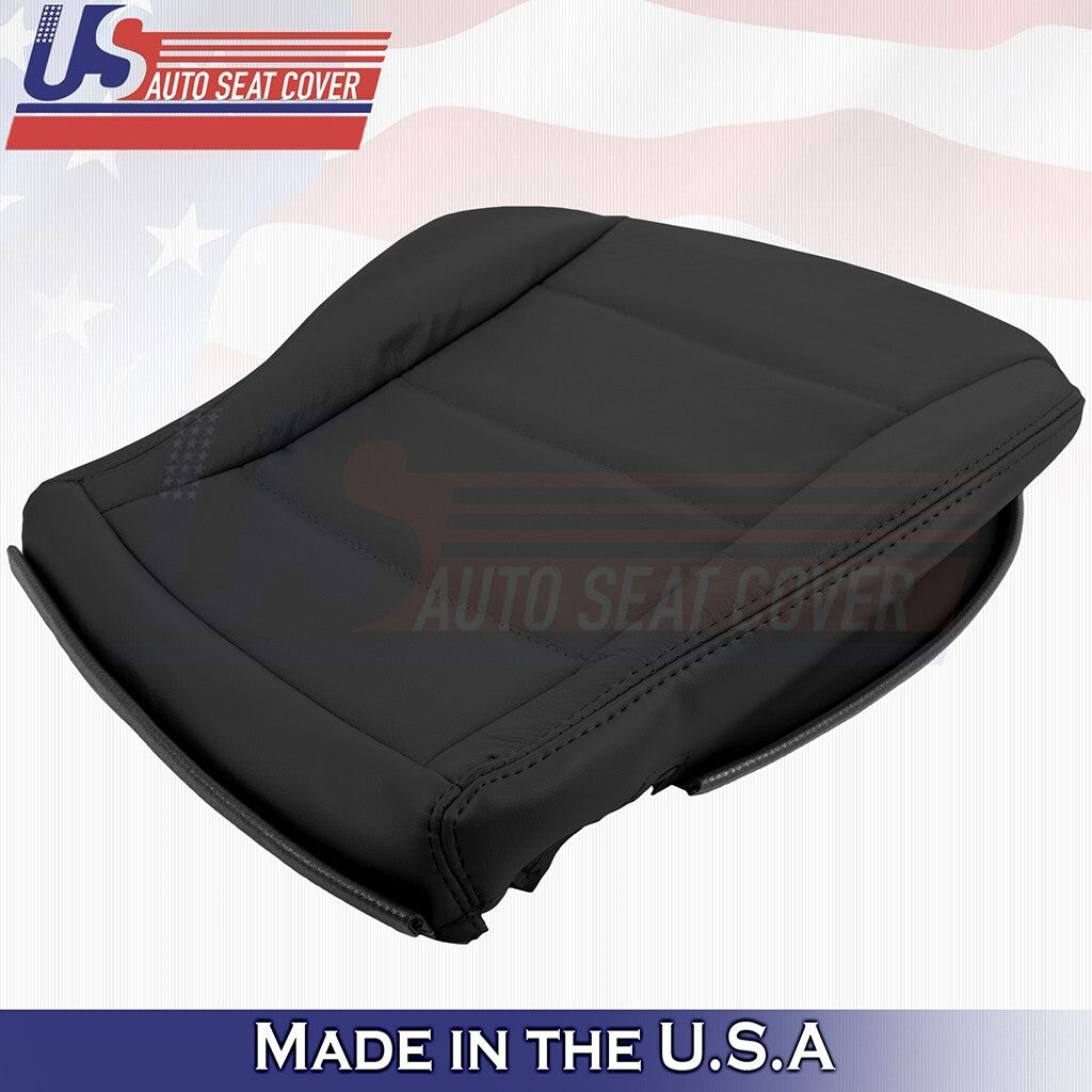 1999 to 2004 For Volkswagen Jetta Driver & Passenger Bottoms Vinyl Cover Black