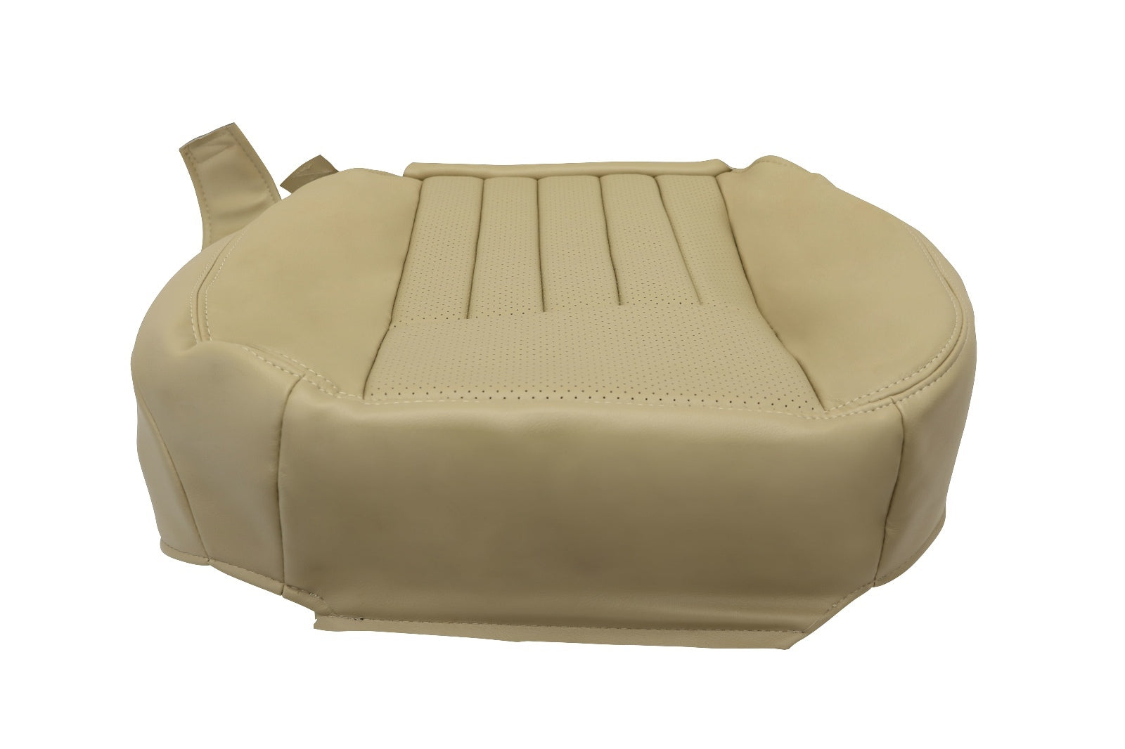 2004 Lincoln Navigator Driver & Passenger Bottom Leather Seat Covers Light TAN