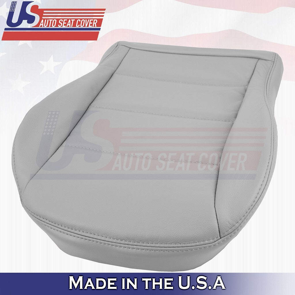 1999 to 2004 For Volkswagen Jetta Driver Bottom Vinyl Seat Cover Gray