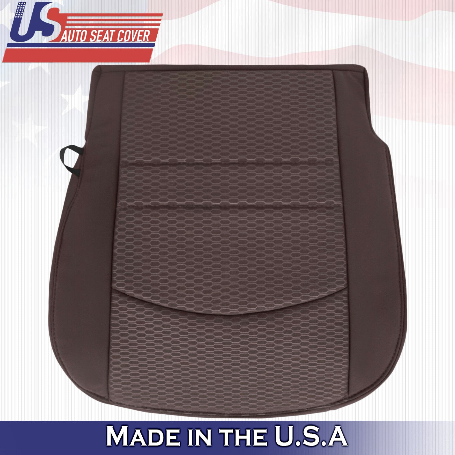 2013 to 2018 For Dodge Ram 2500 SLT 2x Top & 2x Bottom Cloth Seat Covers Brown