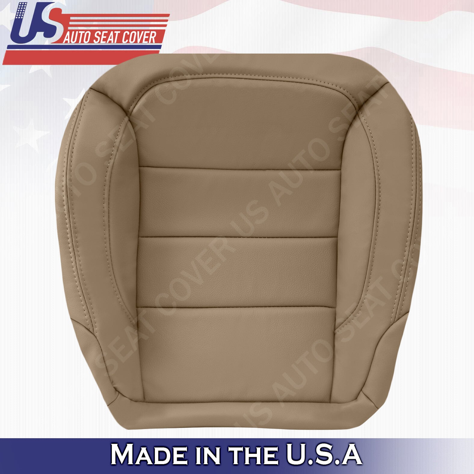 FOR 2014 2015 Mercedes Benz ML350 ML250 Driver Bottom Solid Leather Cover TAN