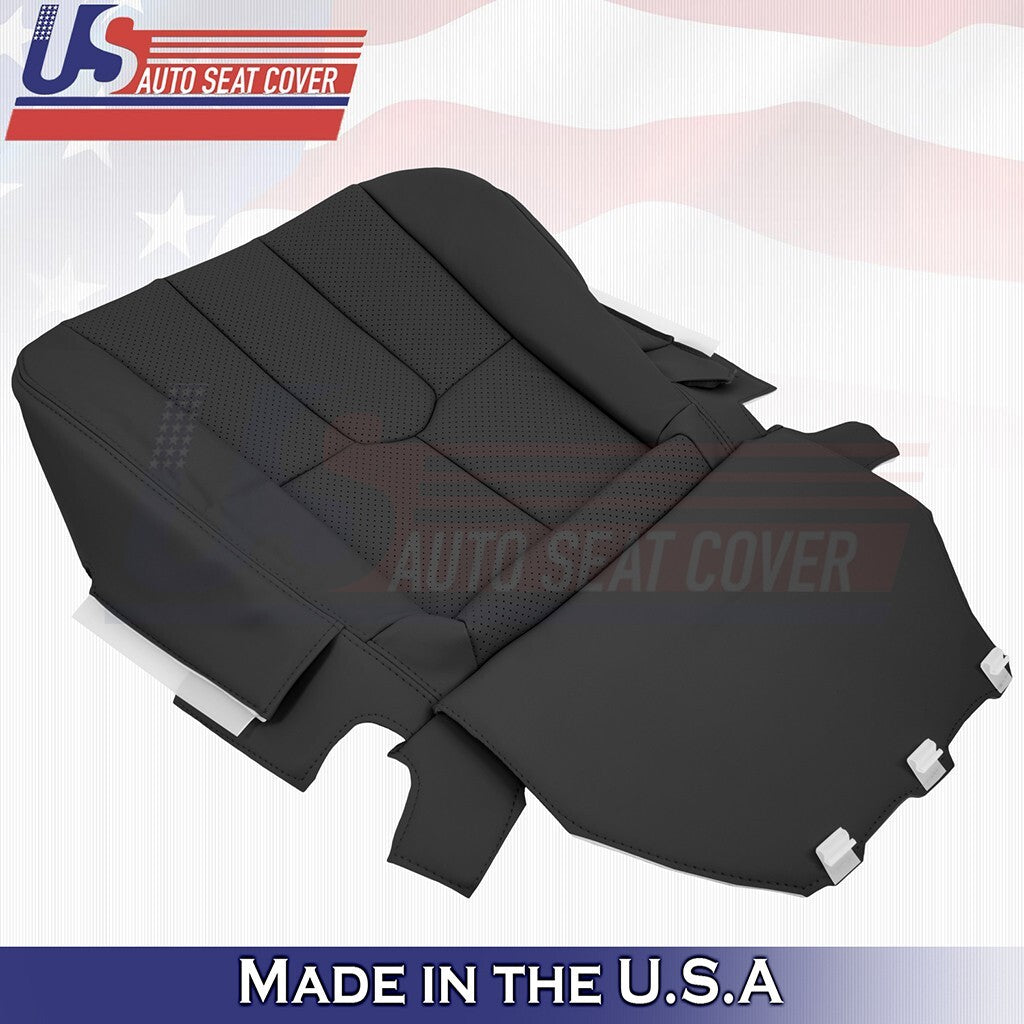 2003 Fits Infiniti G35 Coupe Front Driver Bottom Leather Seat Cover Black