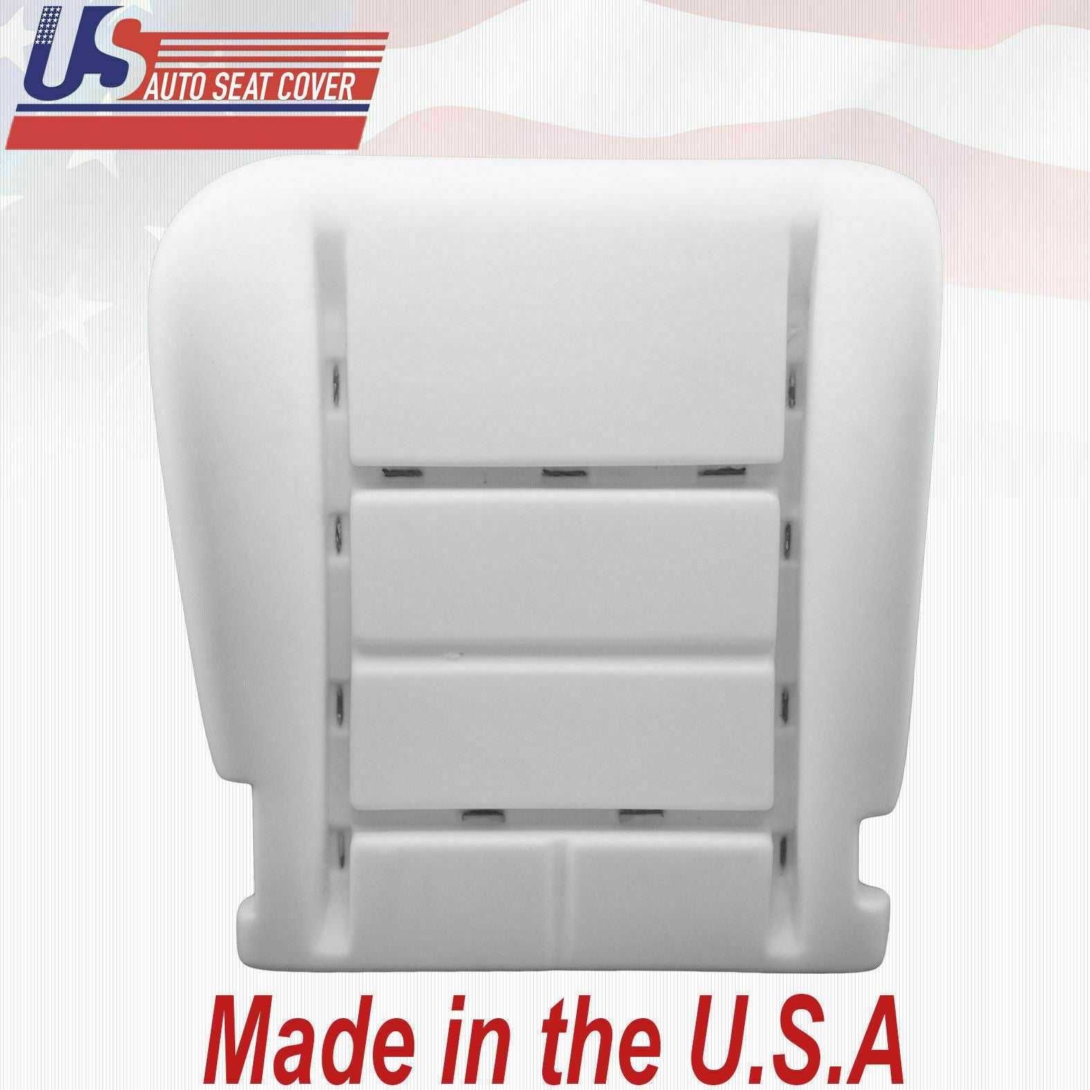 Fits 2002-2007 Ford F250 Driver Bottom Leather Seat Cover and Foam Parchment TAN