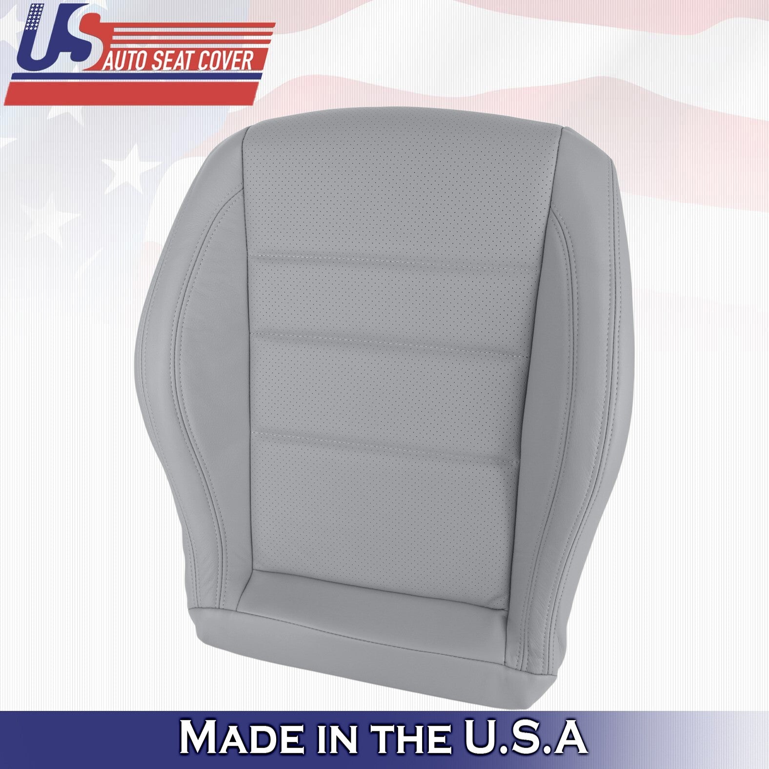 2012 to 2015 For Mercedes Benz C350 2Door Passenger Bottom Leather Cover Gray