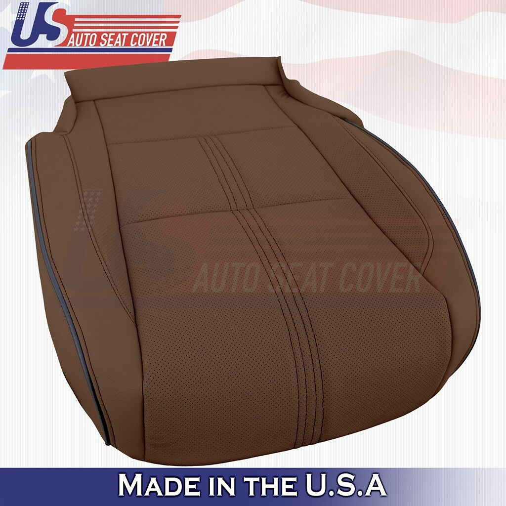 2017 to 2020 For Acura MDX Passenger Bottom w/ Perforated Leather Cover Brown