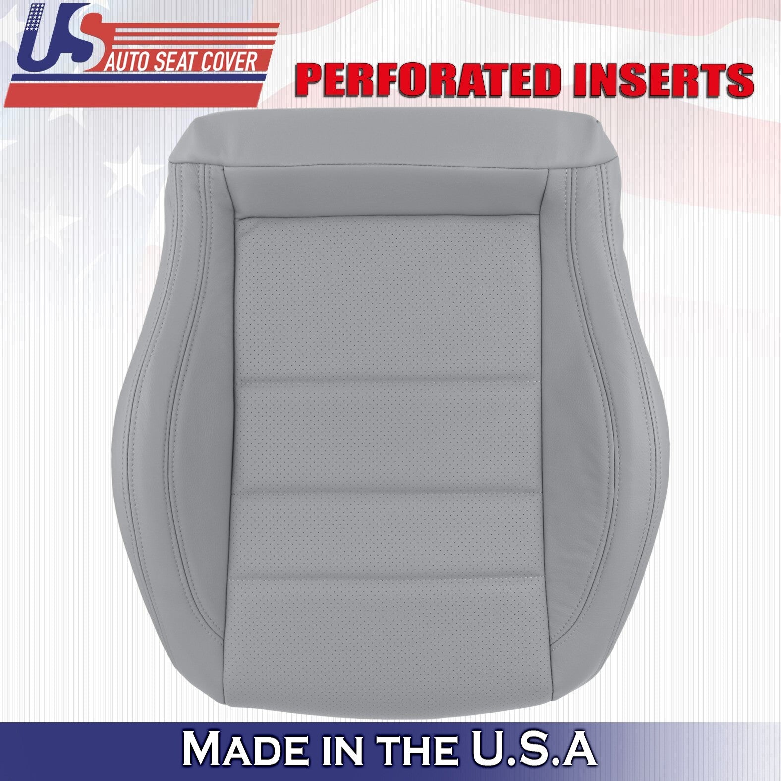 2012 to 2015 For Mercedes Benz C350 2Door Passenger Bottom Leather Cover Gray