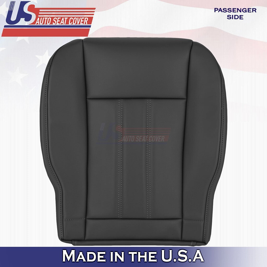 2008 to 2016 For Chrysler Town & Country Front Tops Bottoms Leather Cover Black