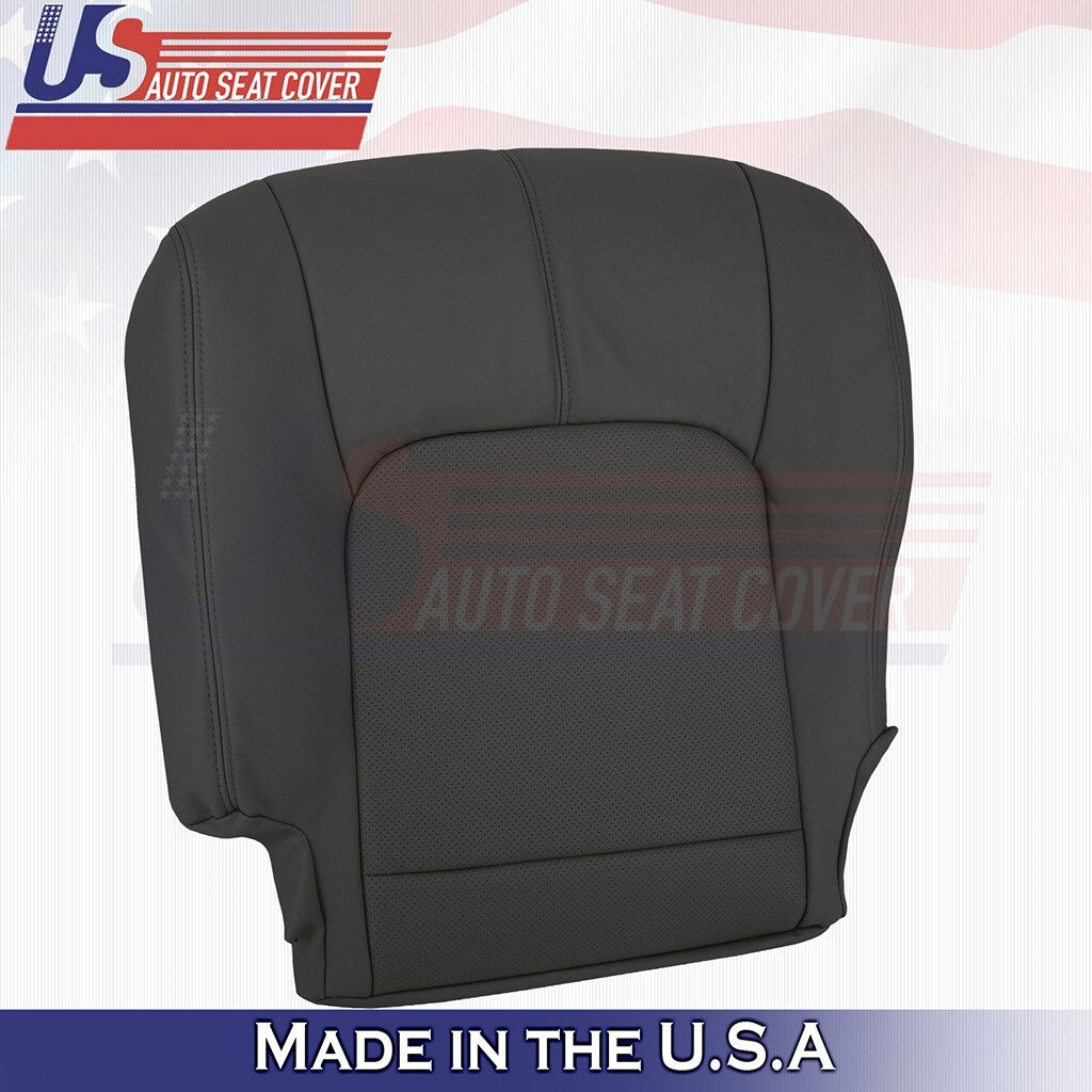 2009 to 2014 Fits Nissan Murano Driver Bottom Leather Seat Cover Black