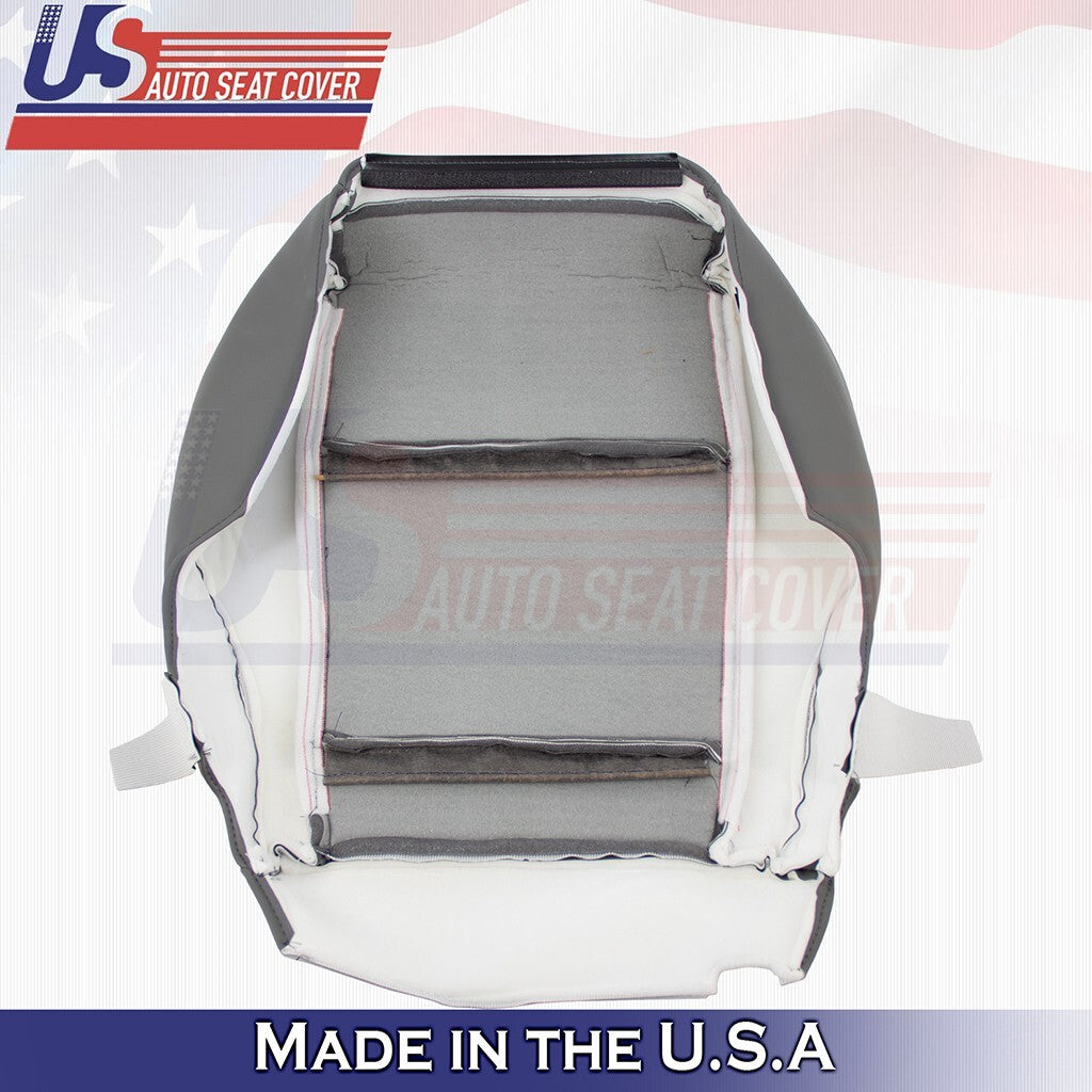 2015 to 2020 Fits Ford Transit 350 Van Passenger Top& Bottom Vinyl Cover Gray