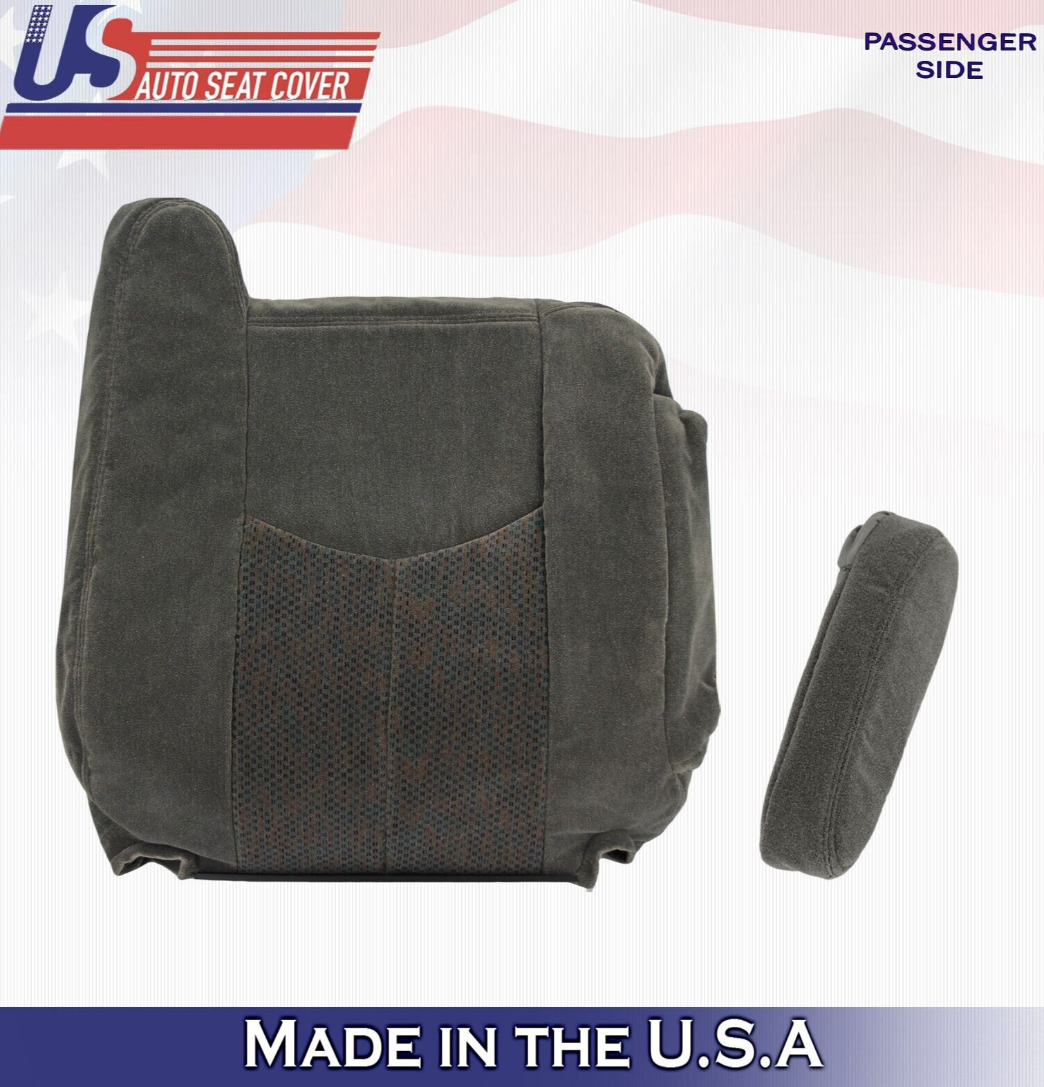 2005 2006 For Chevy Silverado 1500 2500 3500 Passenger Top Armrest Cloth Covers