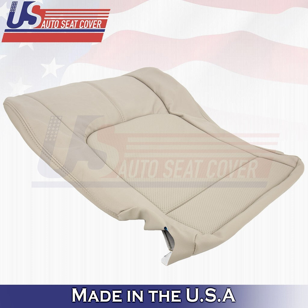 2009 to 2014 Fits Nissan Murano Driver Side Bottom Leather Seat Cover Tan