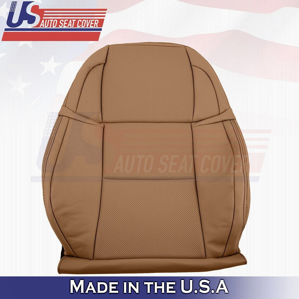 2013 to 2020 Fits Lexus GS350 F-Sport Driver Top Leather Seat Cover Brown