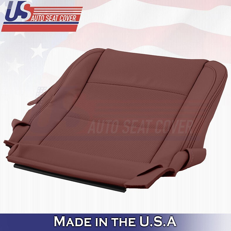2013 to 2016 Fits Lexus GS350 Front Driver & Passenger Bottoms Leather Cover Red