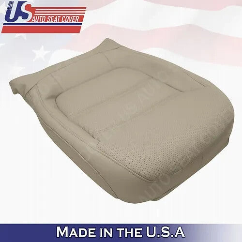 2011-2017 Fits Volkswagen Jetta Passenger Bottom Leather Seat Cover Tan