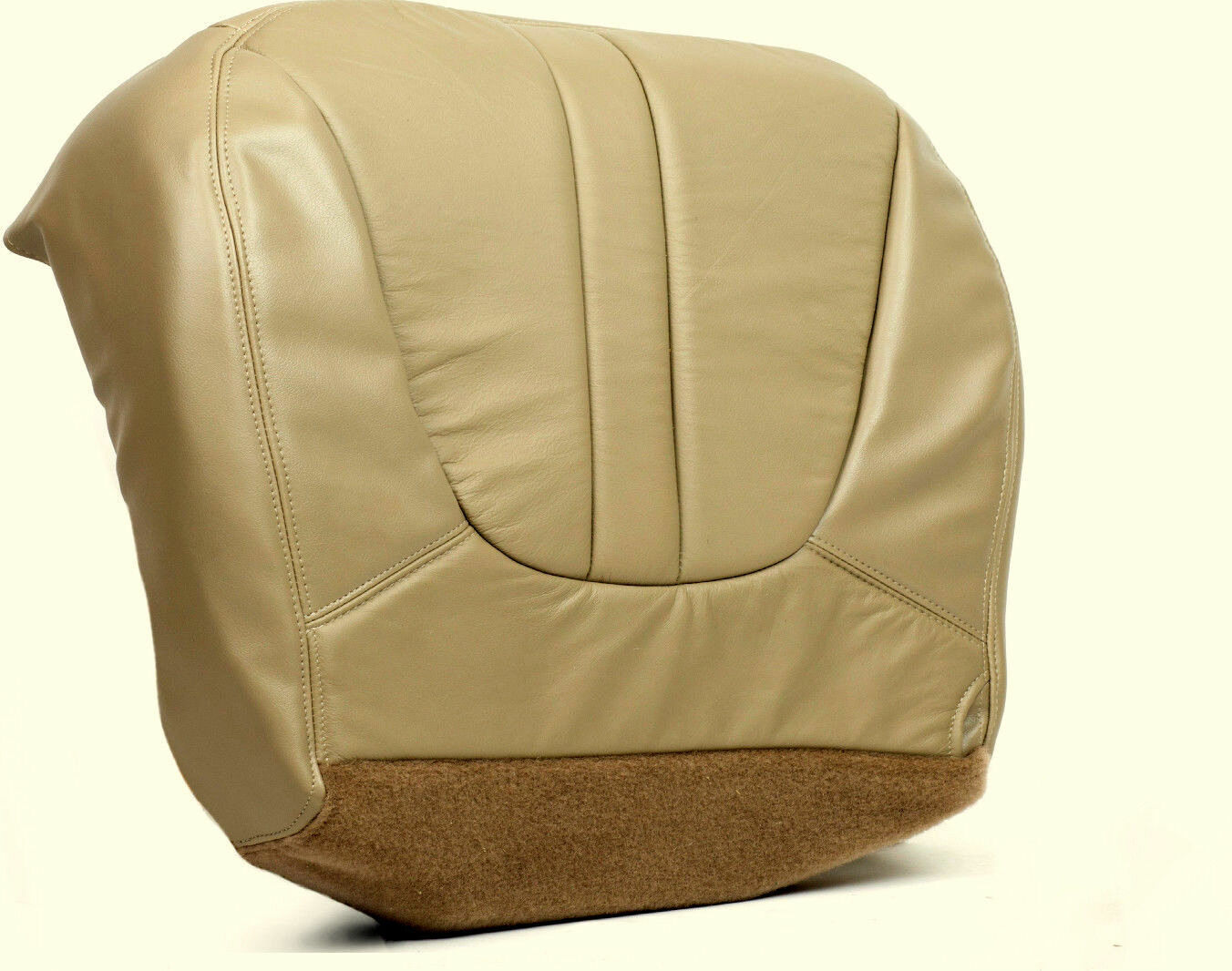 1997-2002 Ford Expedition Driver Bottom Vinyl Seat Cover Tan