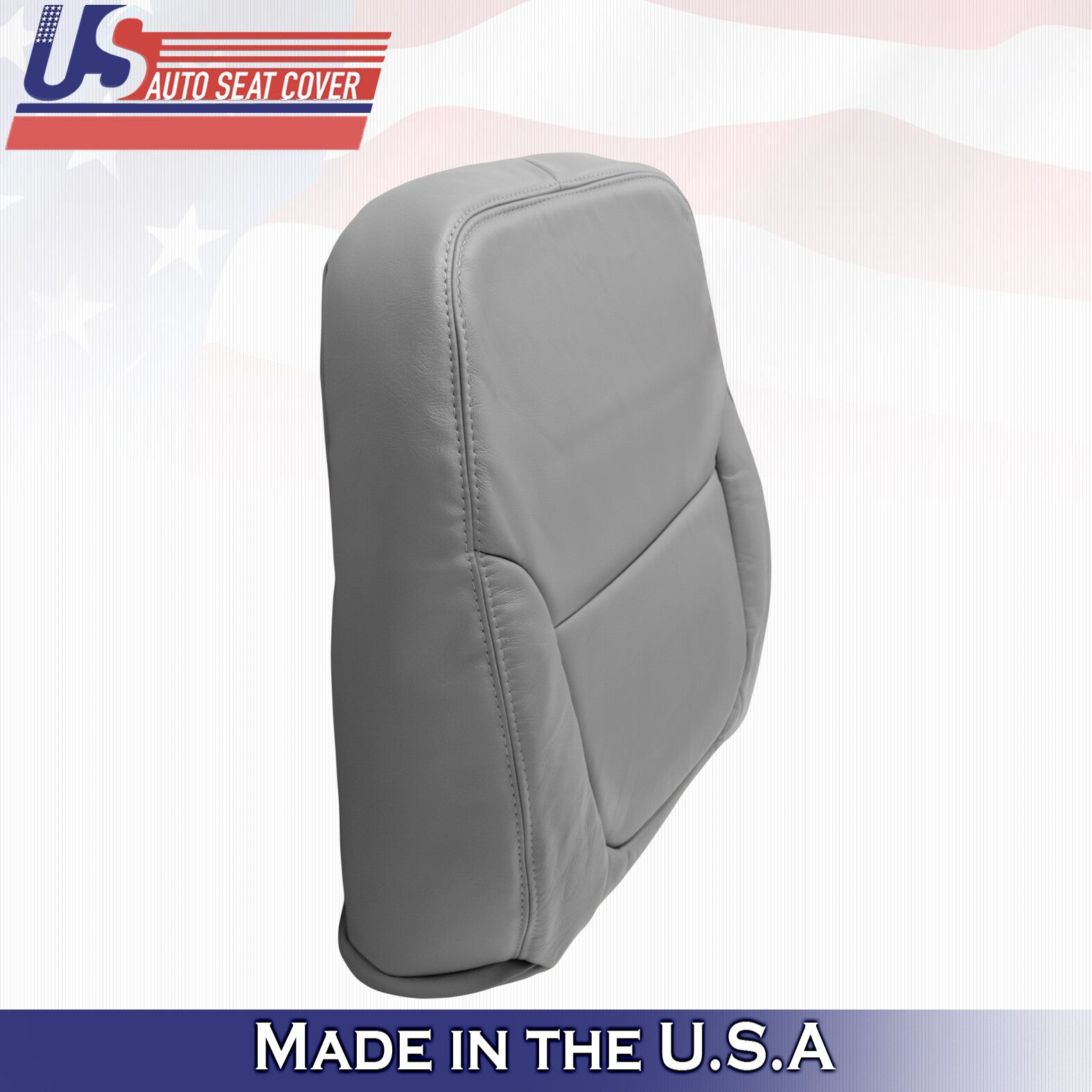 Front Top Lean Back Seat Cover Gray  Fits for 2001 2002 2003 2004 TOYOTA TUNDRA