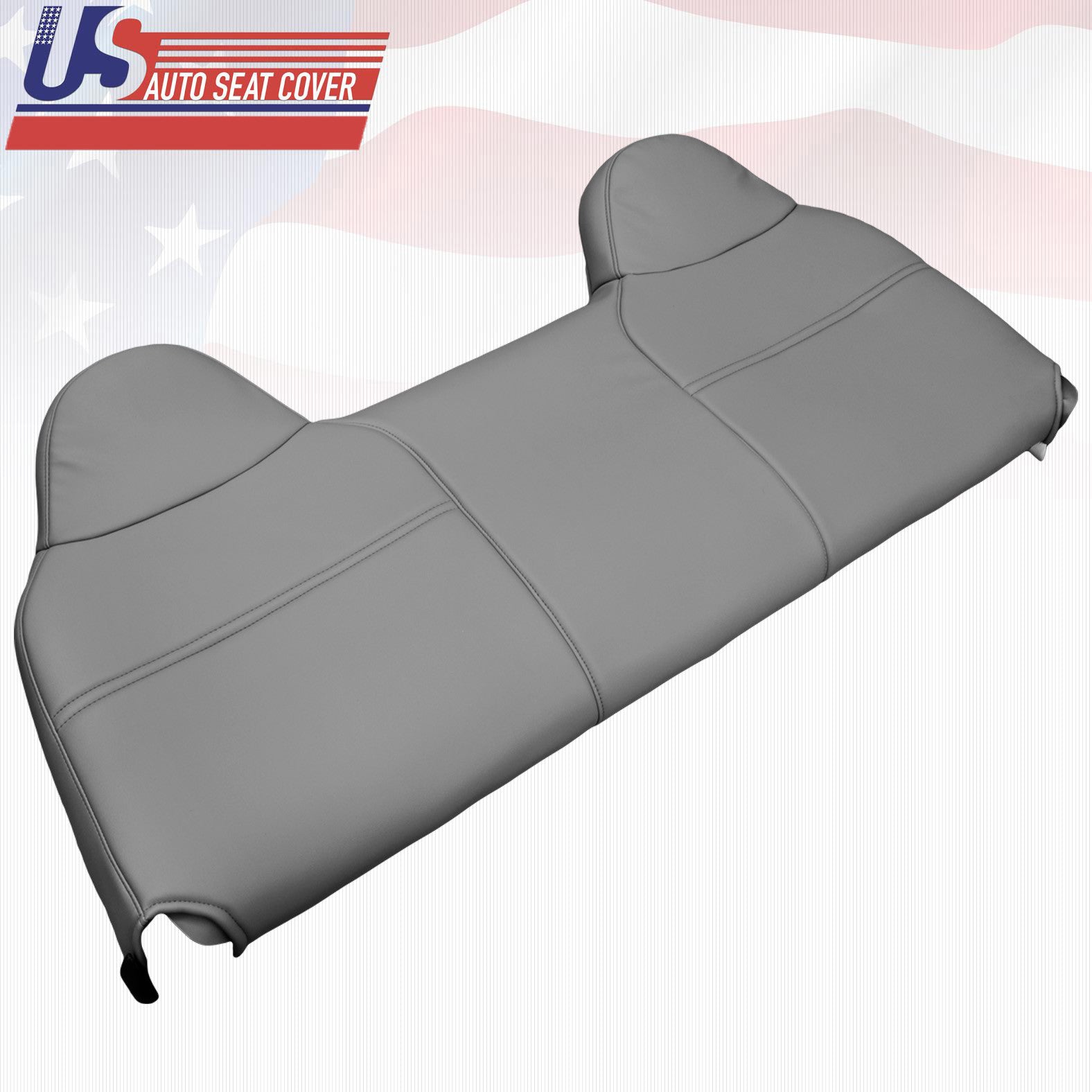 2003 to 2007 Fits Ford F250 XL Upper Top Bench Replacement Vinyl Seat Cover Gray
