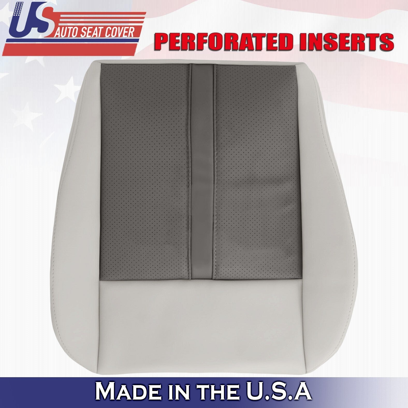 2006 For Jeep Grand Cherokee Limited 2 Top & 2 Bottom Leather Seat Covers Tan