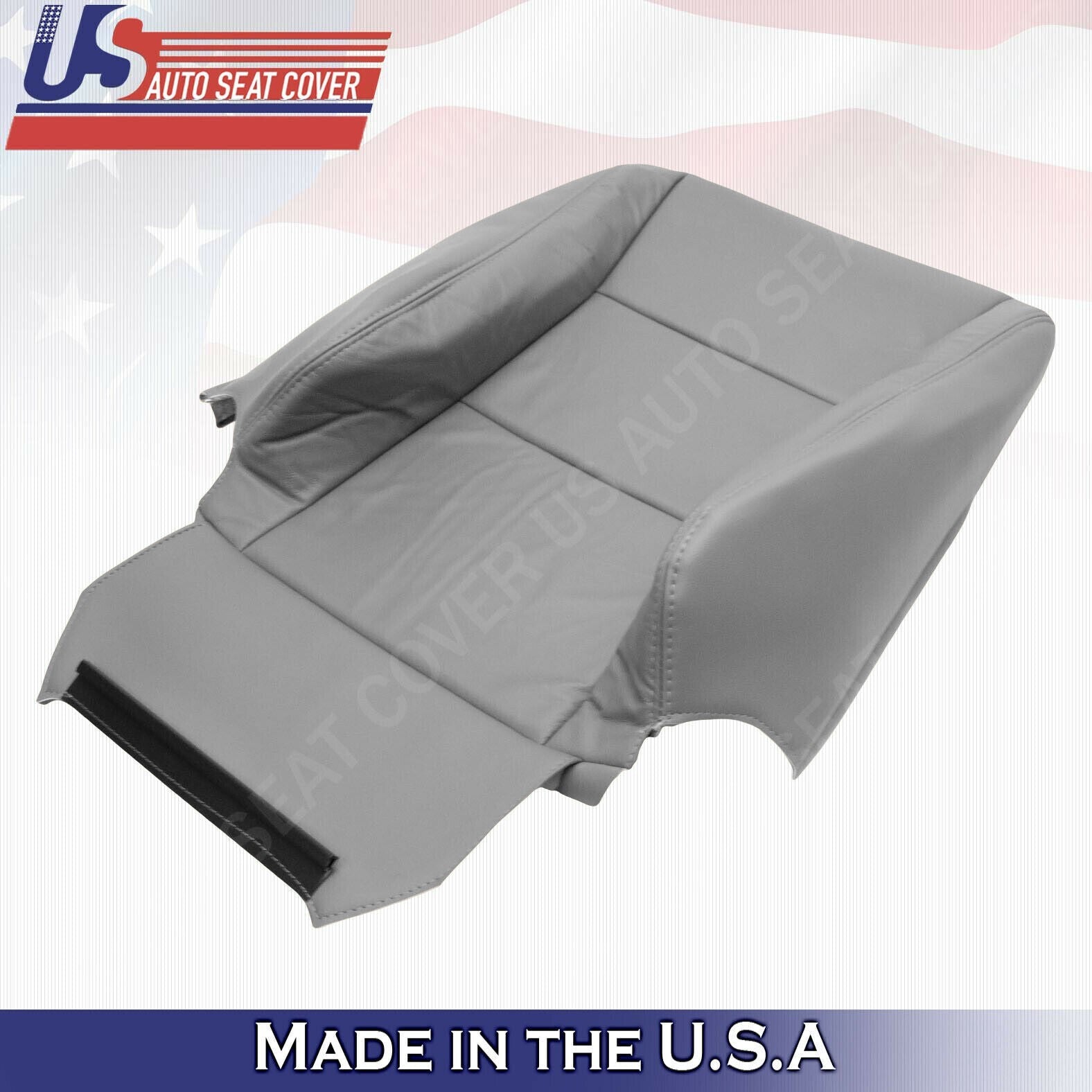 1998 to 2007 FOR Toyota Land Cruiser Driver Bottom &Top Leather Cover Gray
