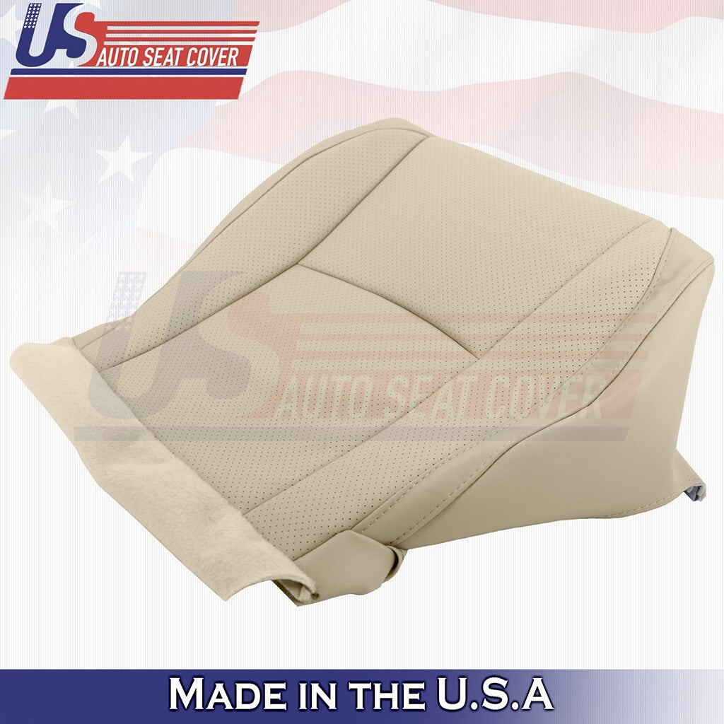 2003 to 2009 For Lexus RX350 Driver Top& Bottom Synth Leather Perf Cover Tan