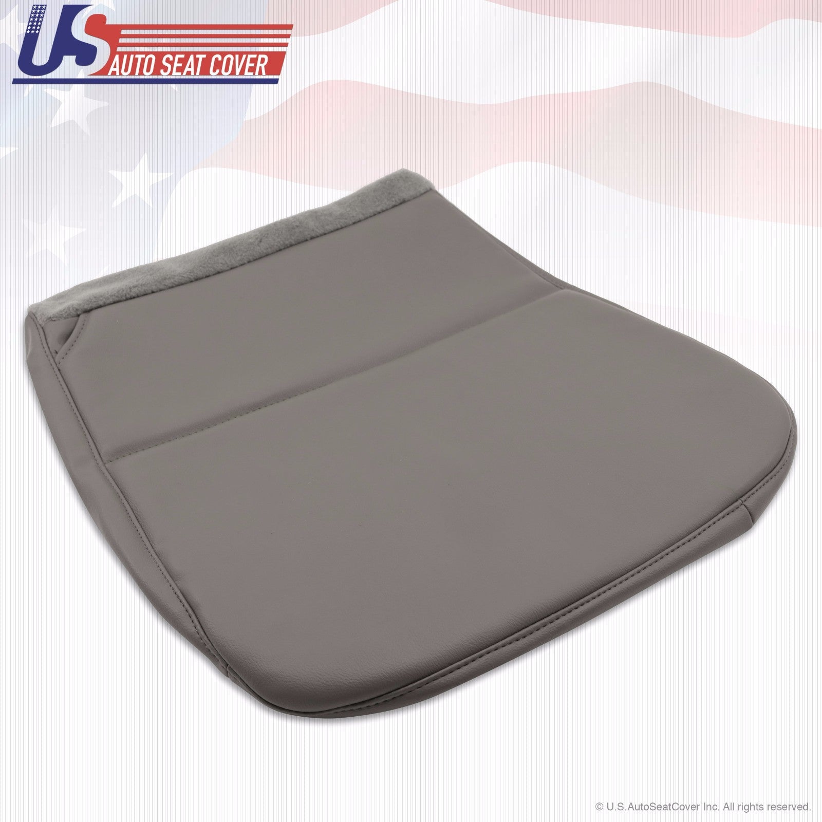 2010 Ford F250 F350 F450 F550 XL Driver Replacement Bottom Vinyl Seat Cover Gray
