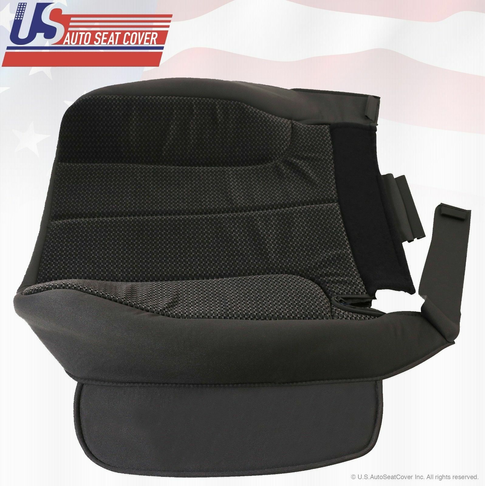 2003 &up For Dodge Ram 2500 SLT Driver Bottom Replacement Cloth Cover Dark Gray