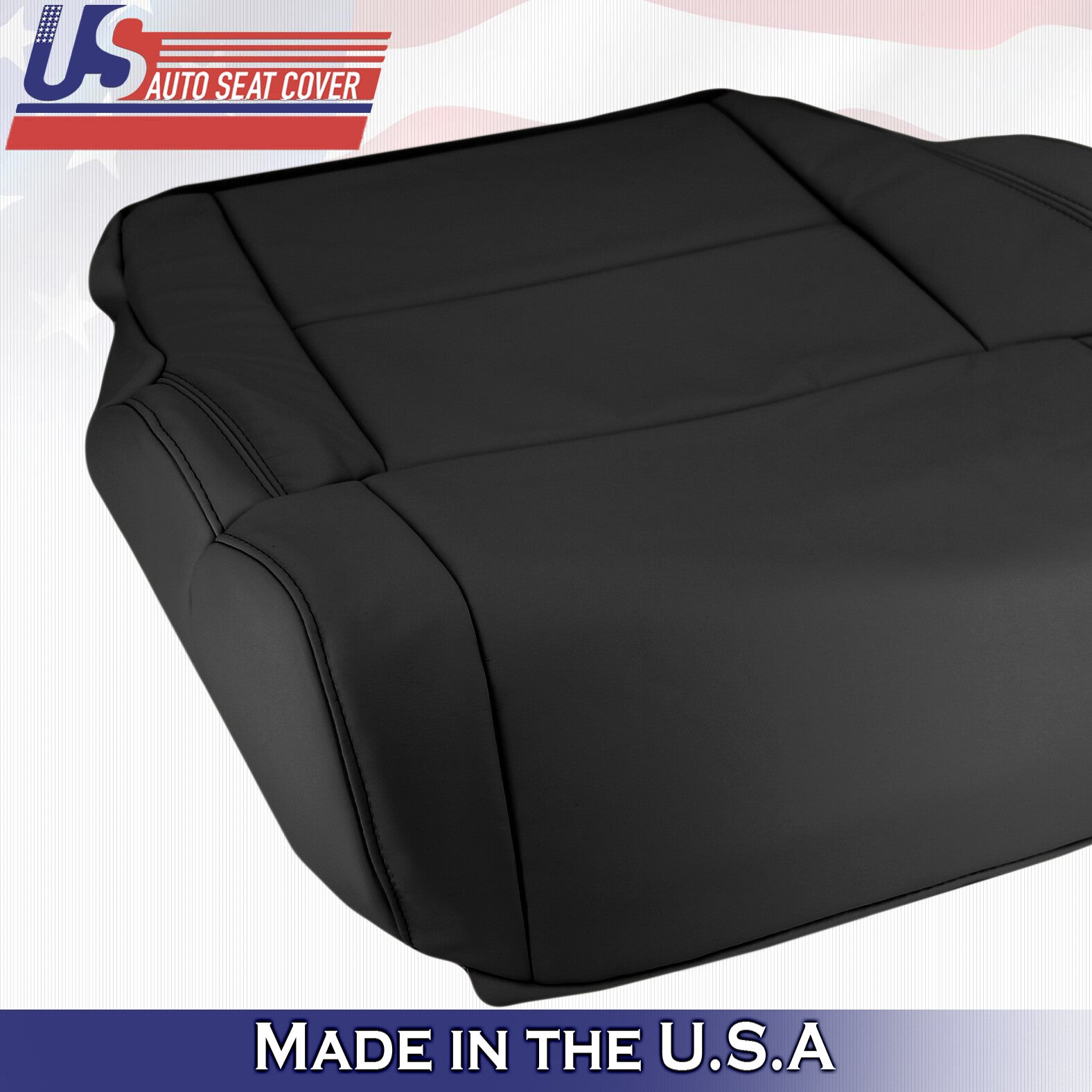 Driver Bottom Leather Cover Black Fits 2014 2015 2016 2017 2018 Toyota Tundra