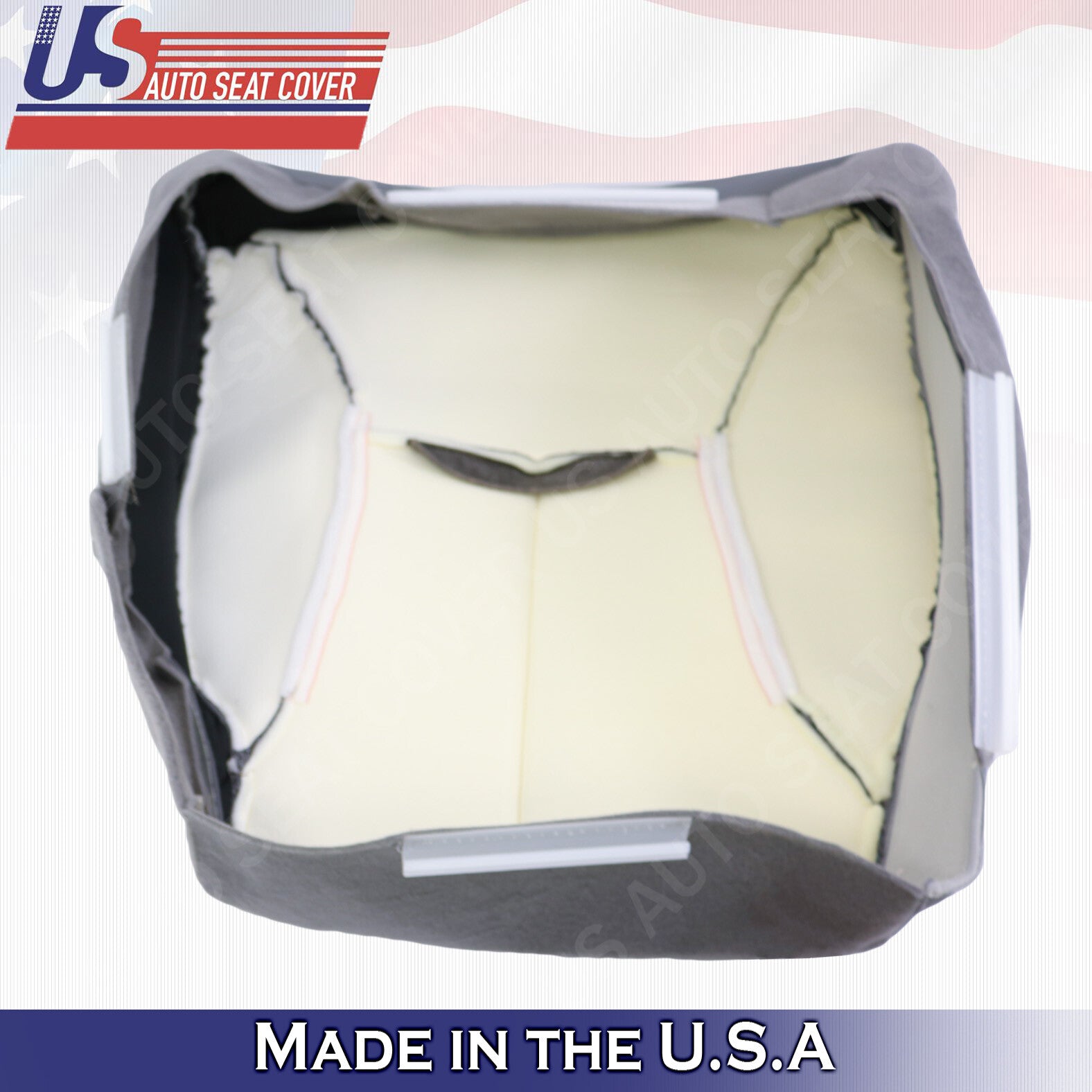 Work Truck PASSENGER Bottom "Gray" Cloth Cover for 1998 TO 2002 For Dodge Ram