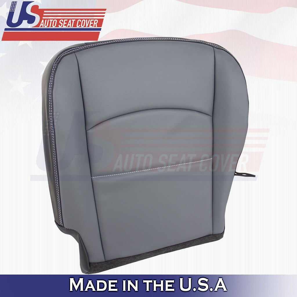 2019 to 2024 Dodge Ram ST Front Driver Bottom Vinyl Seat Cover Diesel Gray