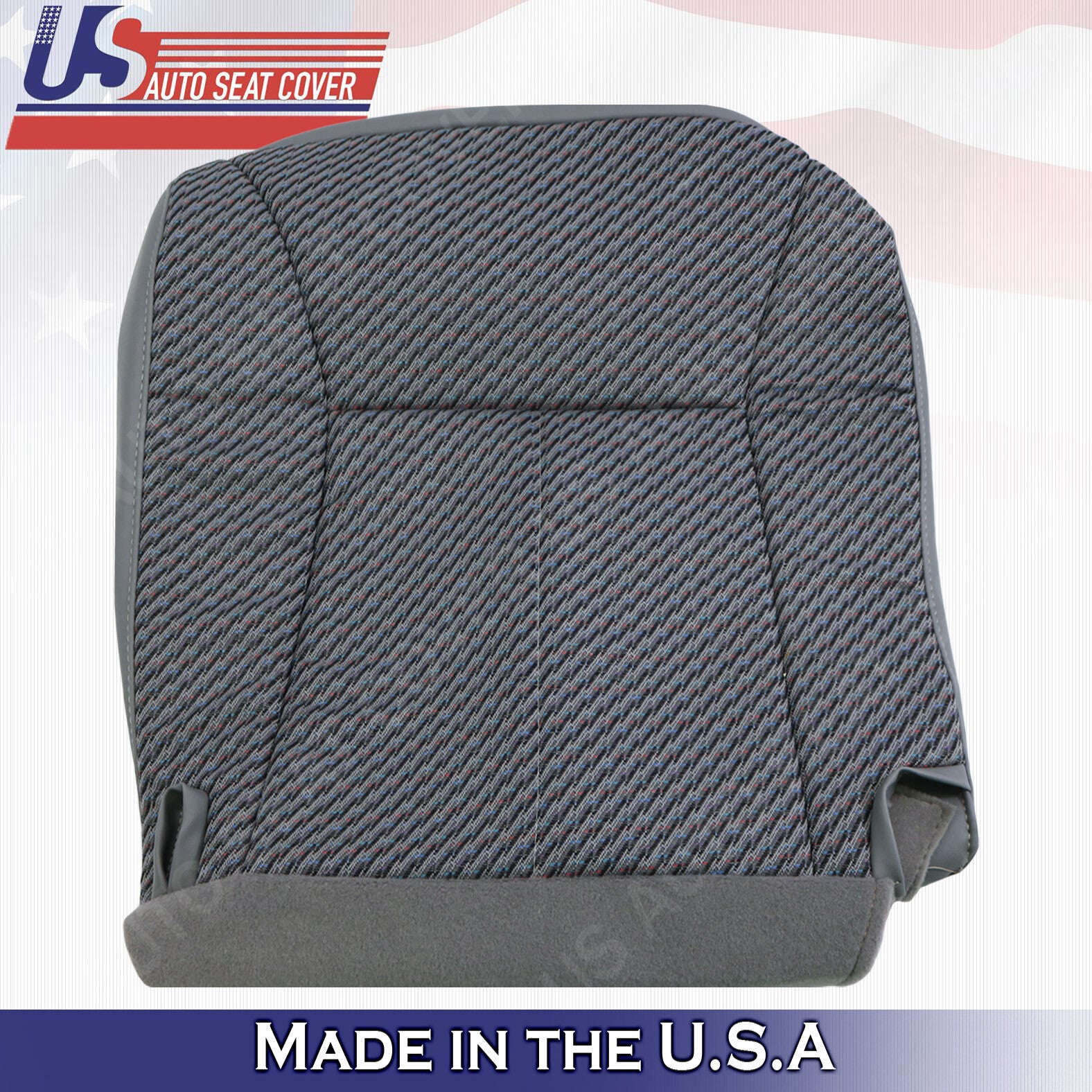 Passenger bottom Cloth Cover Gray 1998 to 2002 For Dodge Ram 1500 2500 3500 WT